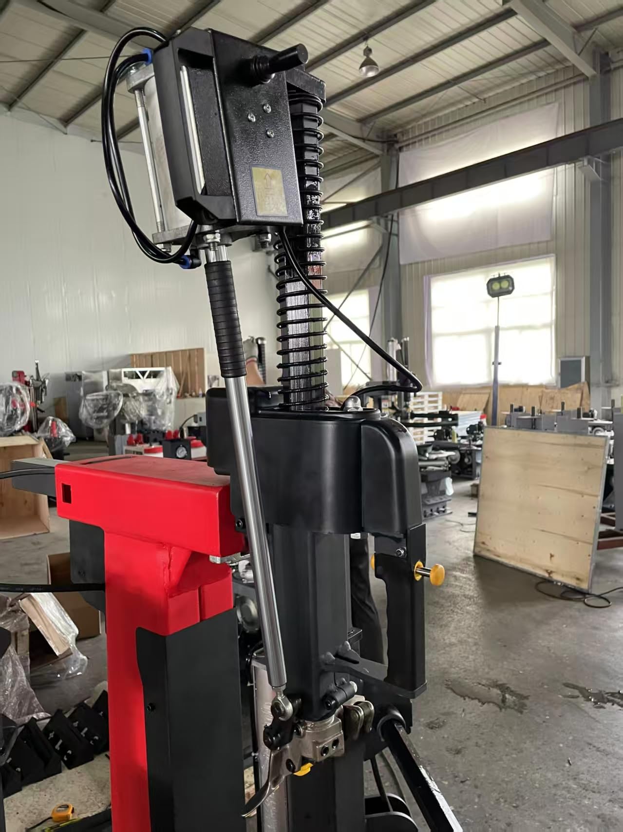 Tire Changer Flips Bird Head