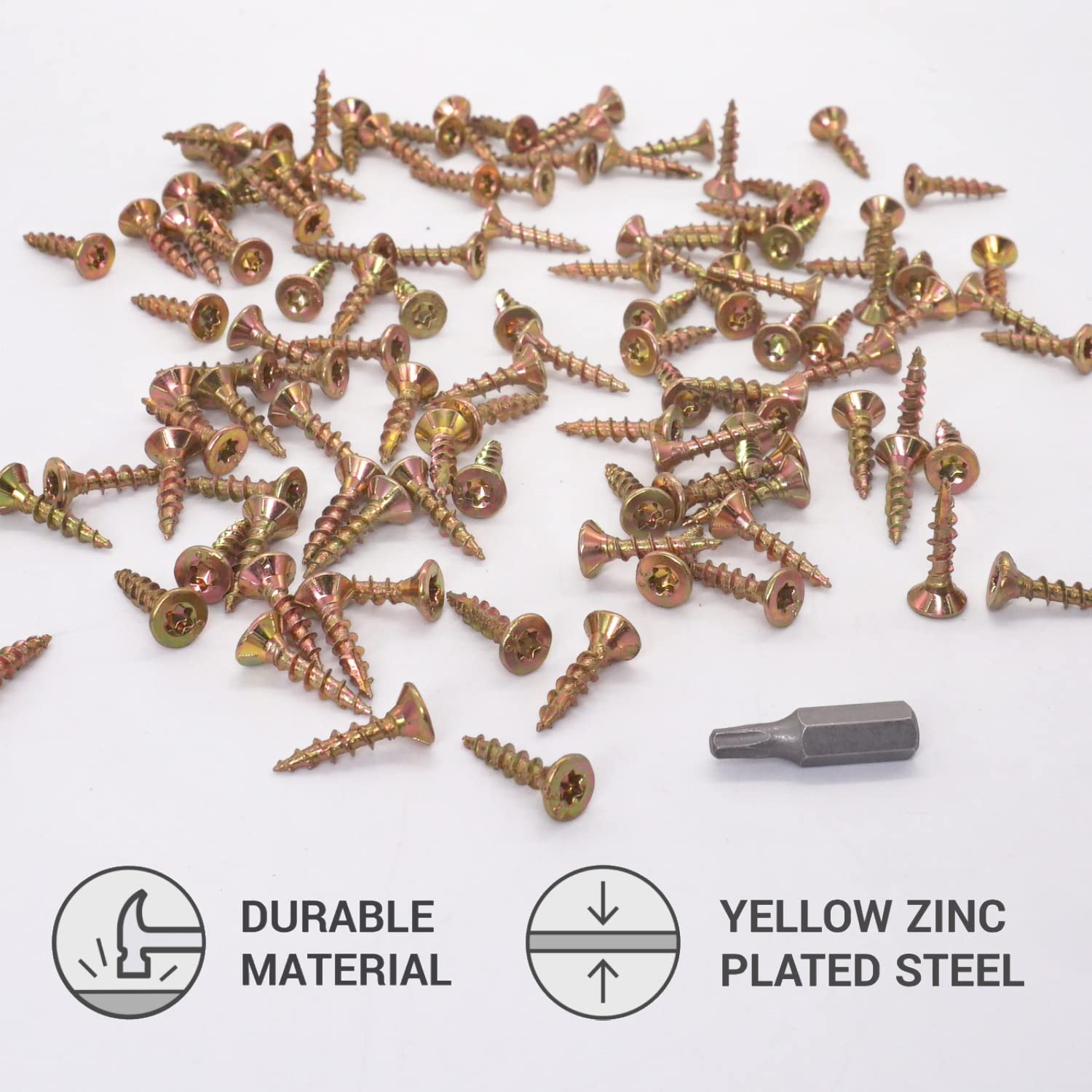MDF schroeven Verzinkt 4 x 45mm Torx 15 Kopen? Morgen in huis