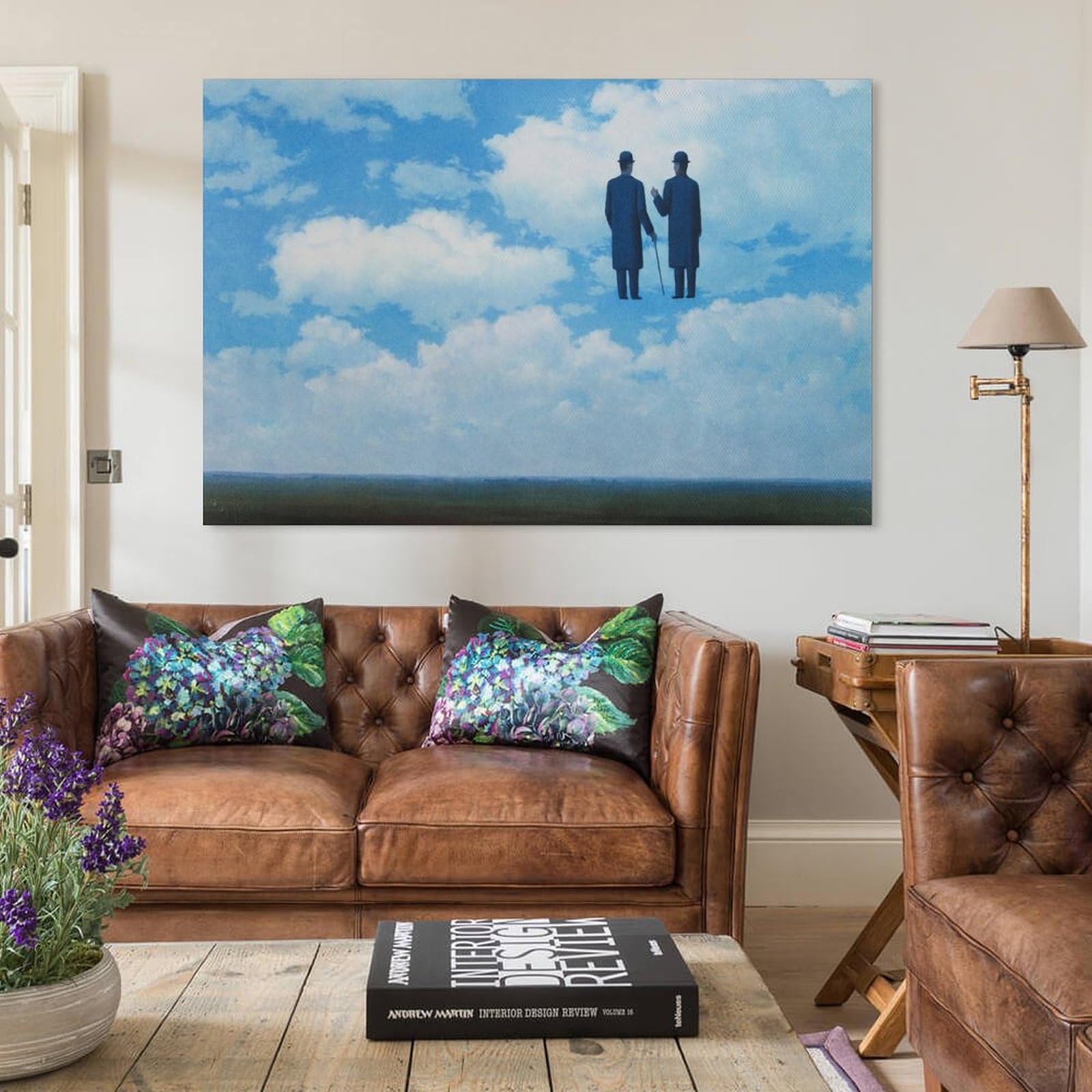 Amazon.co.jp: ルネ マグリットポスター 絵画風景画「無限の感謝 (1963