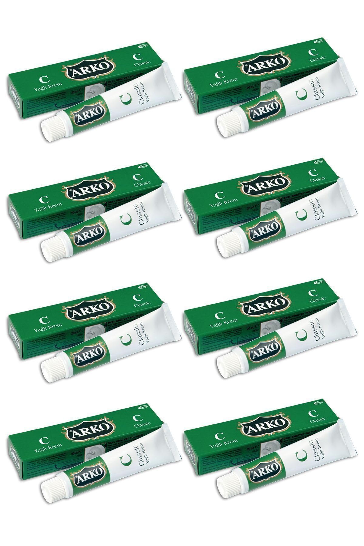 Arko Nem Klasik Yağlı Krem 8x20cc