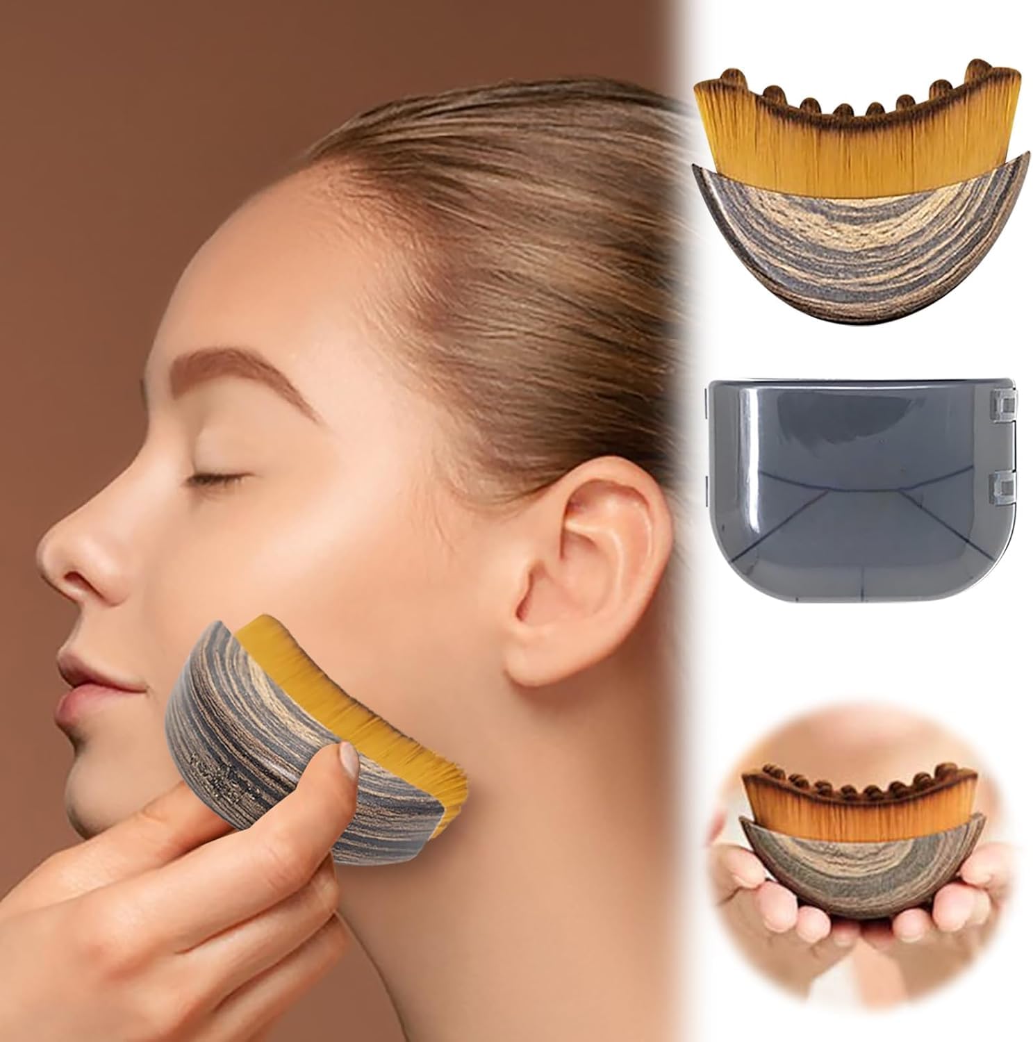 M.A.C Cosmetics 168S Large Angled Contour Brush