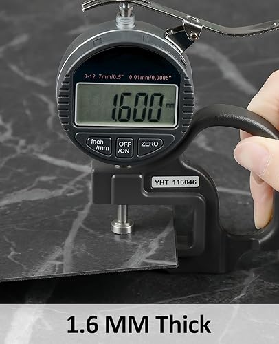 Miniatura 6 de WESTICK Azulejos de suelo de color negro claro para baño, azulejos de cocina para despegar y pegar, azulejos de mármol impermeables para dormitorio,