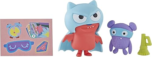Miniatura 1 de Hasbro Juguetes Uglydolls sorpresa disfraz de murciélago súper afortunado, figura y accesorios