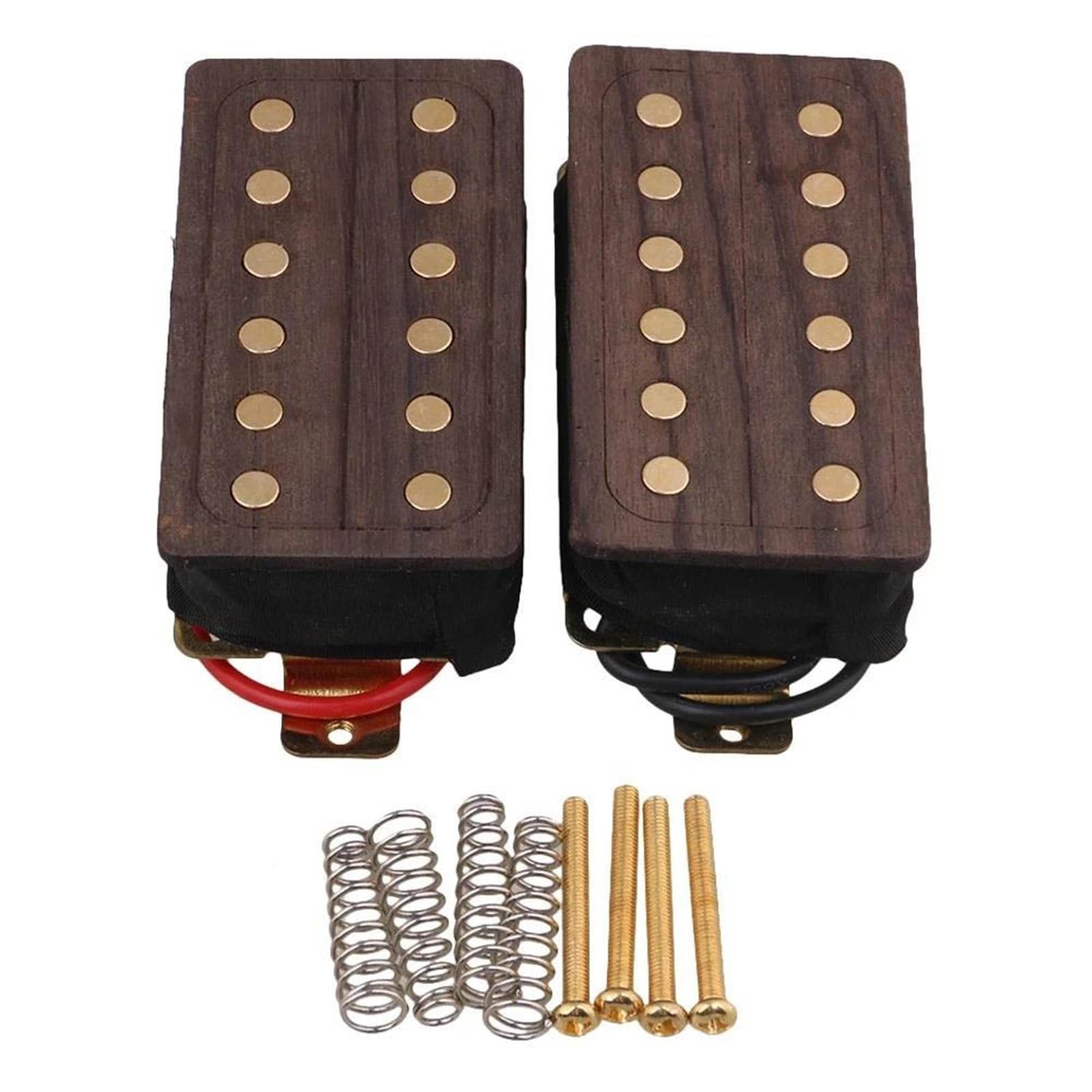 Pastilla De Guitarra Eléctrica Profesional Pastillas Humbucker De Doble Bobina | 2 pastillas Humbucker de palisandro de doble bobina con tornillo para guitarra eléctrica