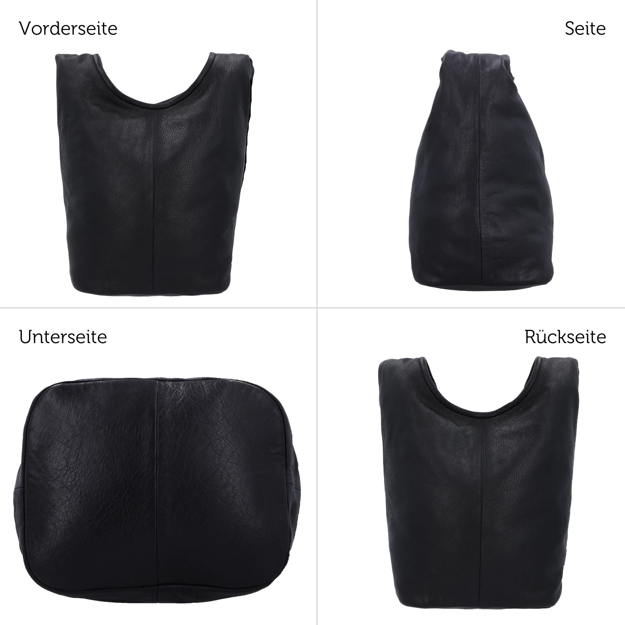 Gusti Leder Umhängetasche Damen Josephine – Shopper Tasche Damen Groß Echtleder Handtasche Braun – Leder Shopper Mittelgroß Handgefertigt