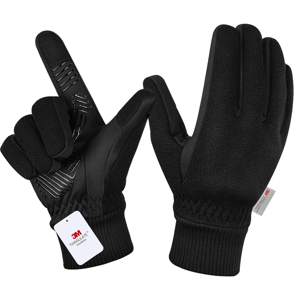Moreok Winter Gloves with 3M Thinsulate insulation โ best insulated gloves for Raynaud's disease outdoor activities 2024