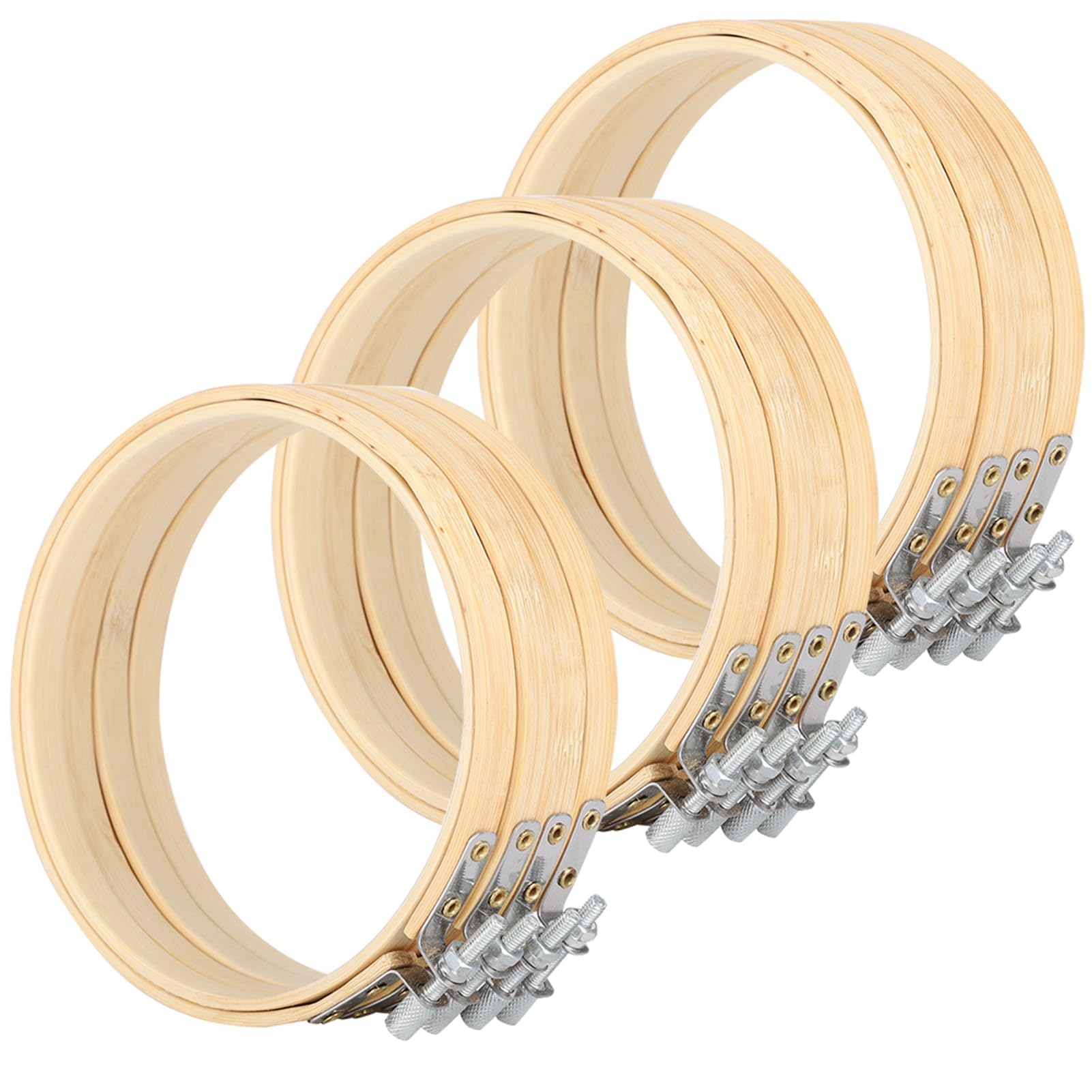 12pcs 5 1in Embroidery Hoops Circle Rings for Crossed Stitch Sewing Craft Embroidery HoopsCrossed Stitch HoopsEmbroidery Circle13cm CircleEmbroidery FrameSewing Supplies Fixture