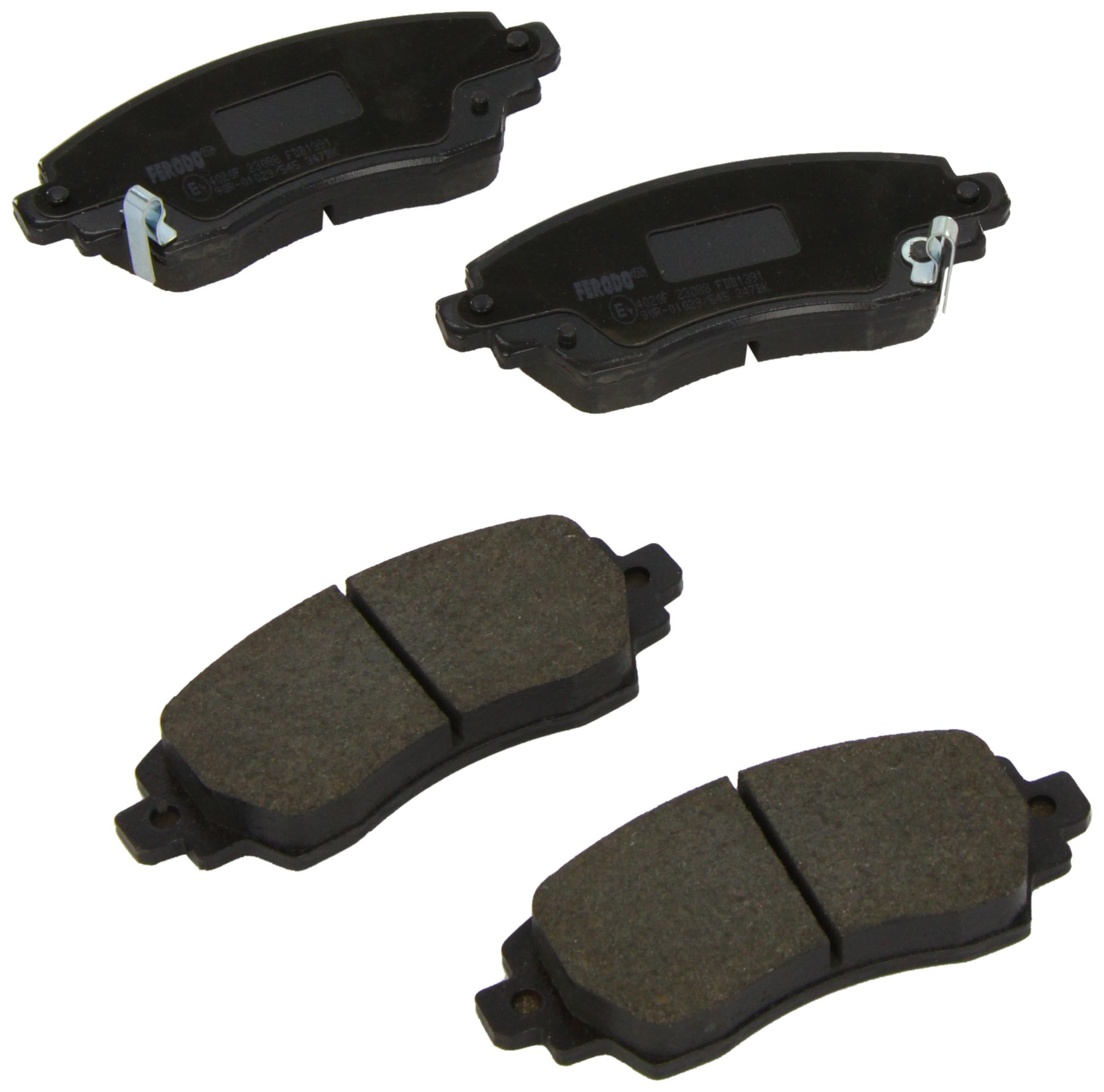 Ferodo FDB1391 Brake Pad Set, disc brake - (set of 4)