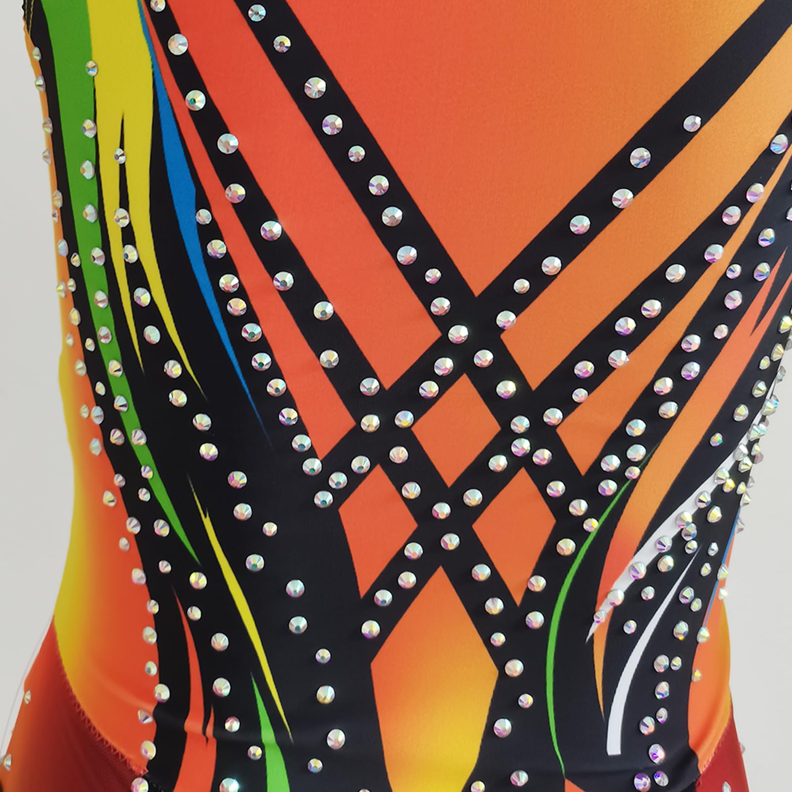 LIUHUO Body Ginnastica Ritmica Costumi Donne Ragazze Concorso Nuove Regole