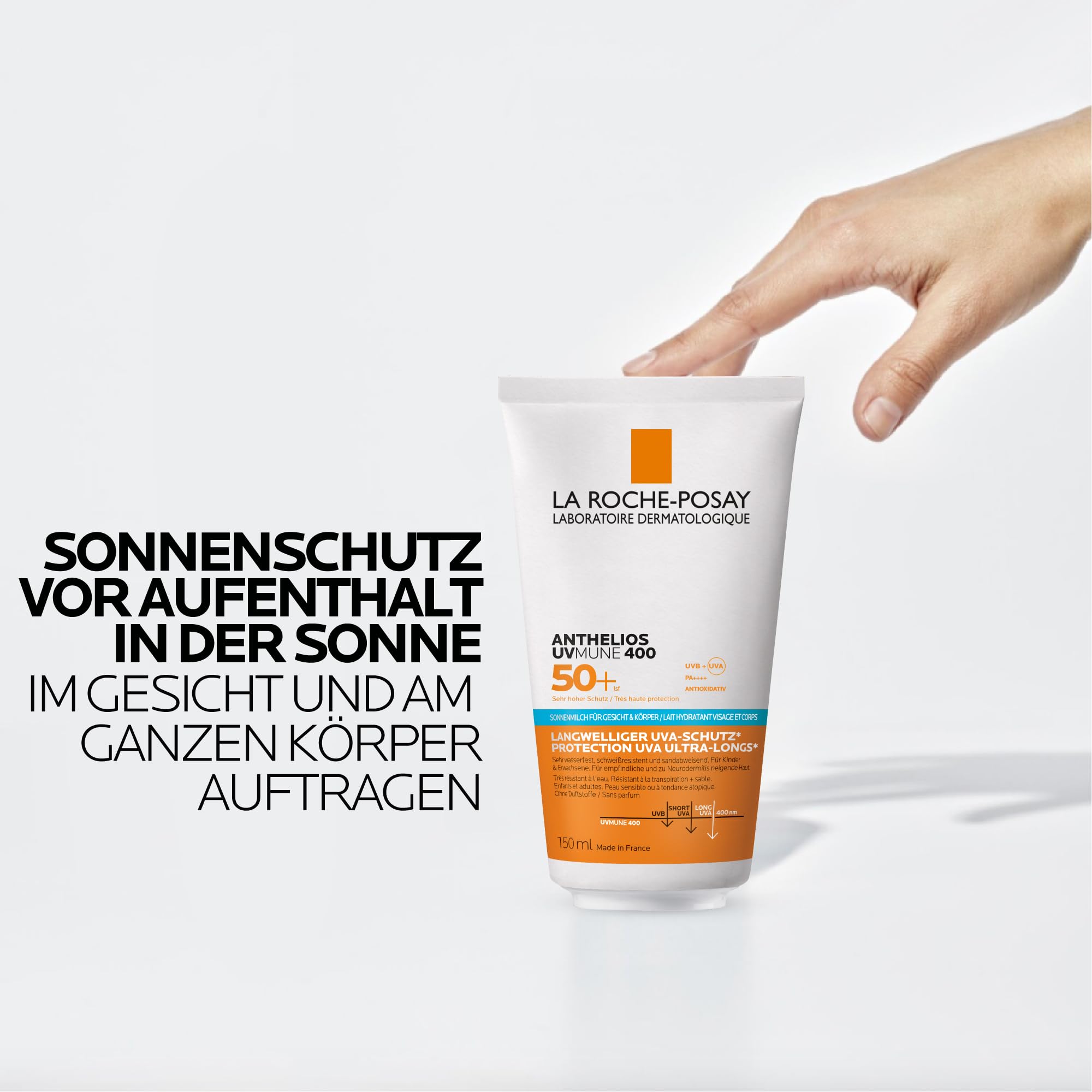 La Roche-Posay Anthelios Uvmune Face And Body Milk SPF 50+ Yüz Ve Vücut İçin 150 ml