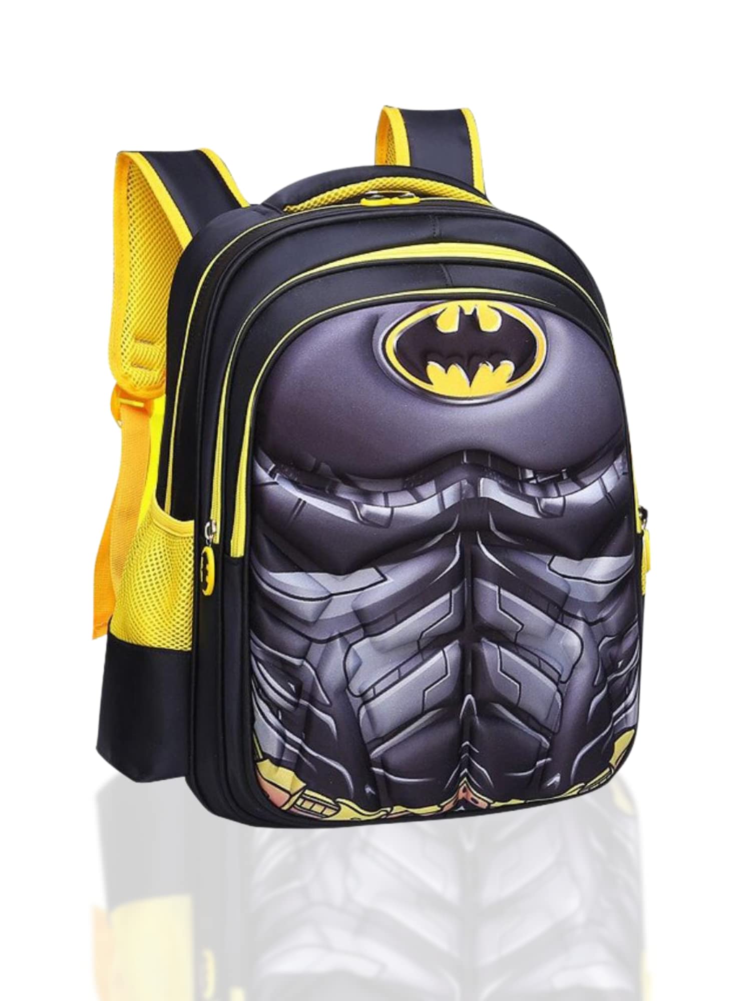 MAGIC SELECT Mochila Escolar de Superhéroes. Mochila Infantil Superhéroes con Diseño 3D Dibujos Animados con Cremallera de ABS, 2/3 Compartimentos, Asas Ajustables. Material Escolar para Niños y Niñas.