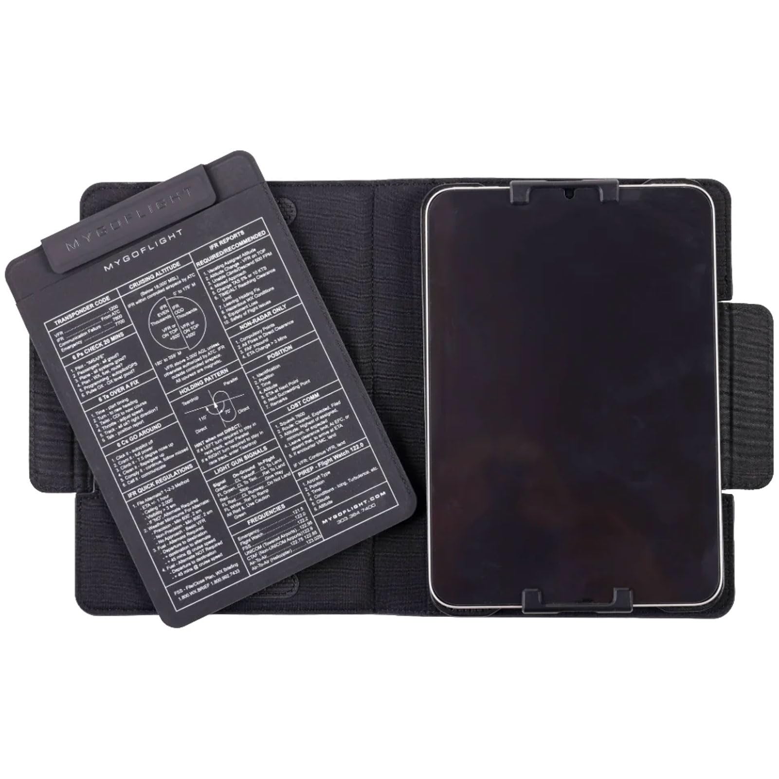 Amazon.com: MYGOFLIGHT iPad mini/Universal Kneeboard Folio C Case
