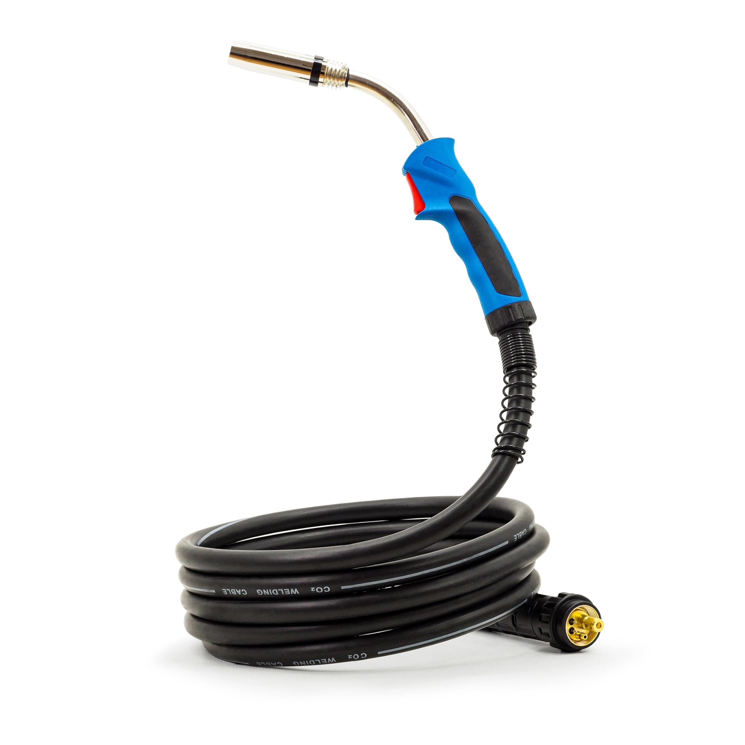 Torche de soudage MIG MAG Jeu de tuyau MB-36 - Appareil de soudage à gaz protecteur 4m/5m Tuyau avec connexion Euro 320A Poignée refroidie par gaz Bestschweissen.de (5m)