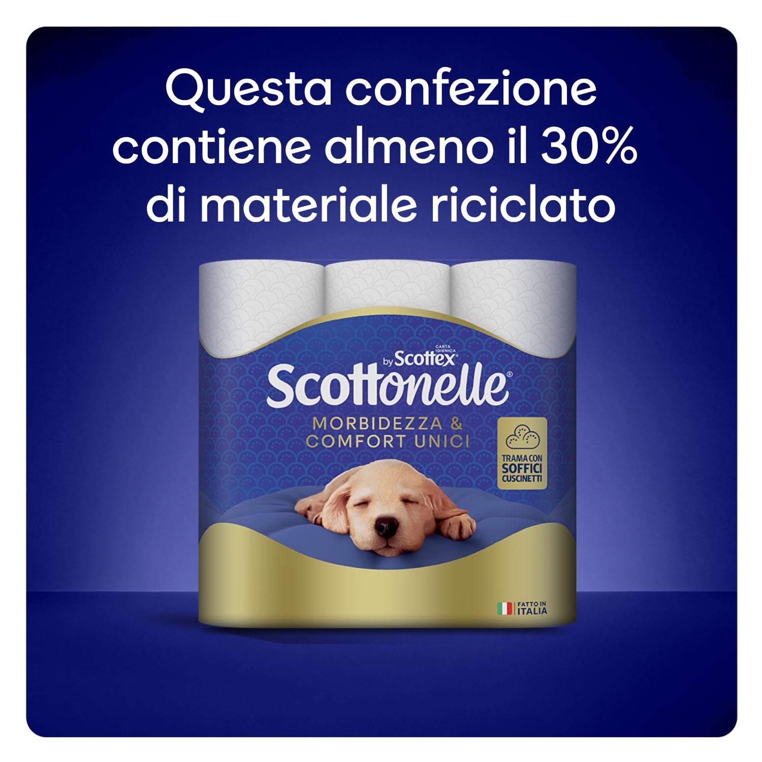 Scottonelle – Papier toilette doux et matelassé 84 Unità