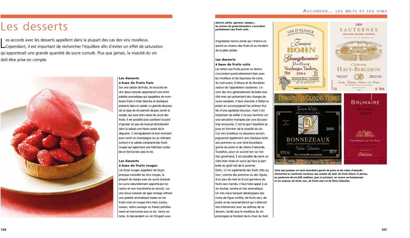 Le grand cours des accords mets et boissons: 100 leçons pour réaliser des accords gourmands comme un expert