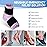 Comfytemp Large Ankle Foot Ice Pack Wrap for Plantar Fasciitis Relief, FSA Eligible HSA, Feet Brace for Sprained Ankle, Heel Spur, Swelling, Tendonitis, Pain, Hot & Cold Therapy, 1 Pack (Purple)