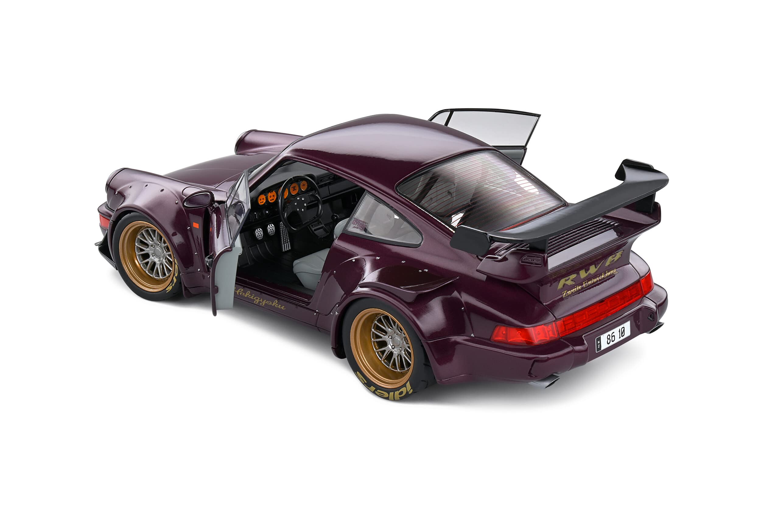 【限定】1/18 ソリド ポルシェ911 RWB ダース・ベイダー Amazon | ソリド 1/18 ポルシェ 911 (964) RWB ダースベイダー