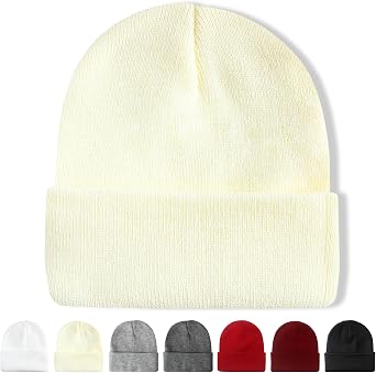 NPQQUAN Beanie for Men Women Winter Hats for Mens Beanie Cuffed Knit Beanies Skull Cap