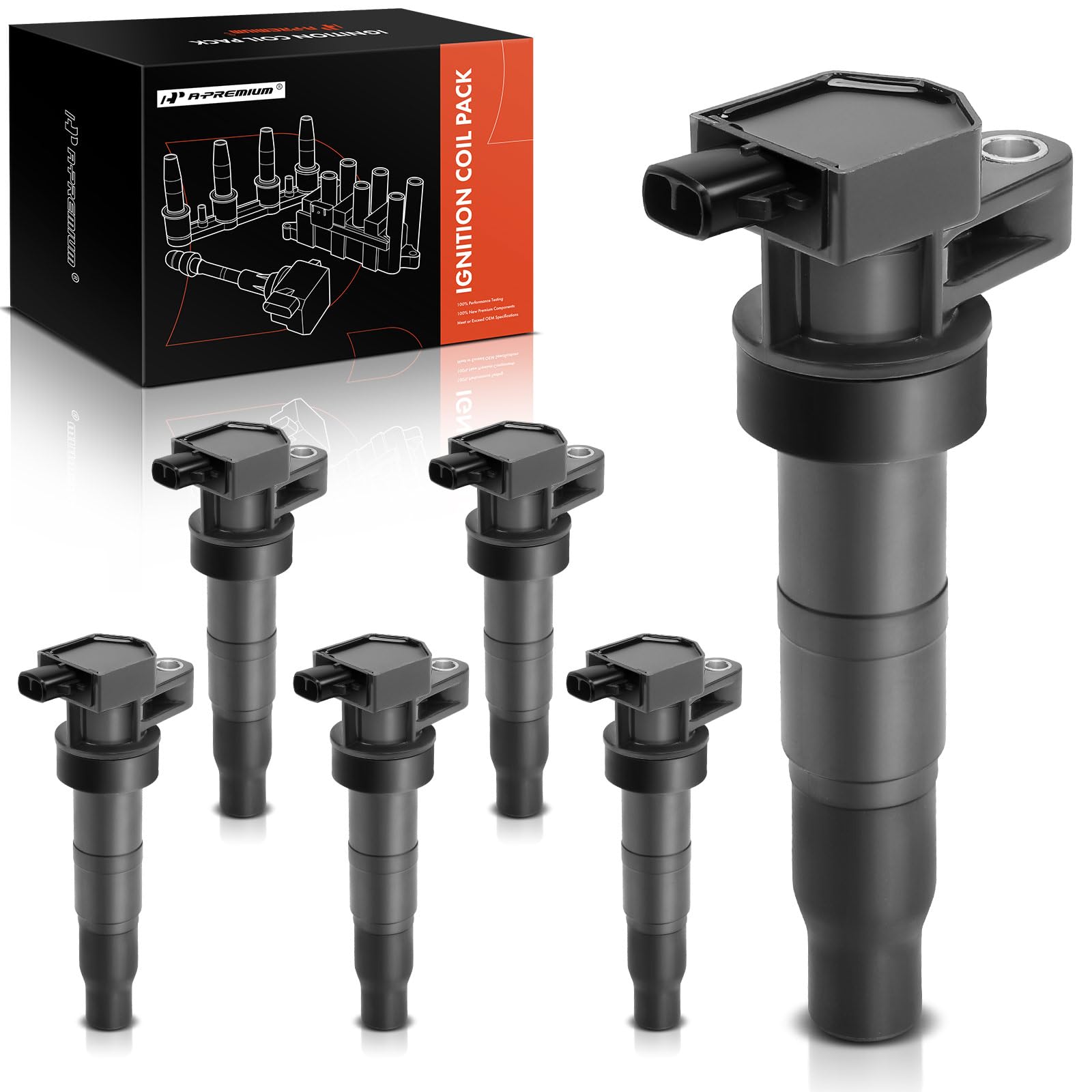 Bobinas De Encendido Para Hyundai Y Kia - 2 Piezas, 3 Pines - Compatible Con Sorento, Santa Fe, Sonata, Magentis