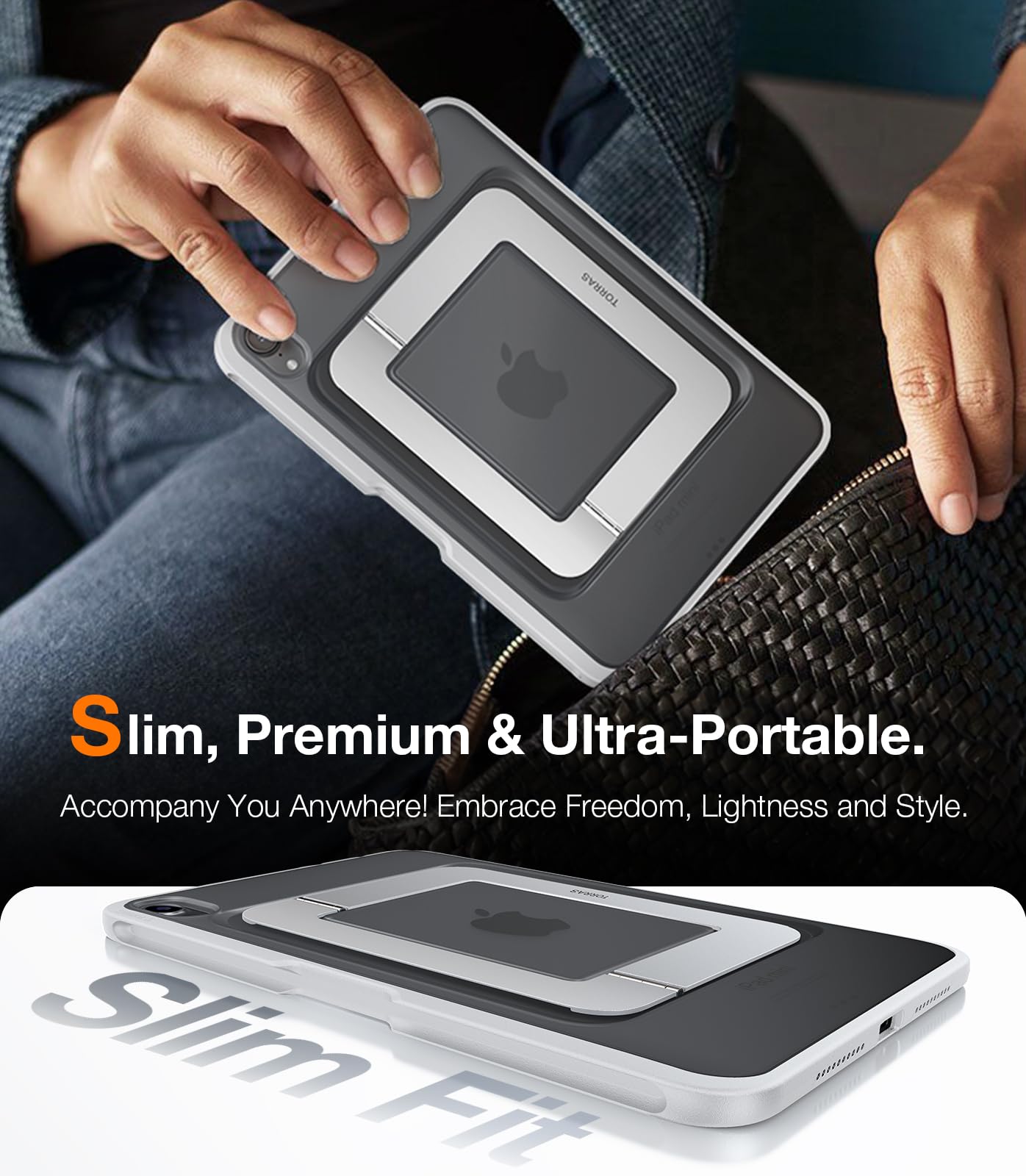 Amazon.co.jp: TORRAS Ostand K1 Guardian iPad mini 7 A17 Pro用