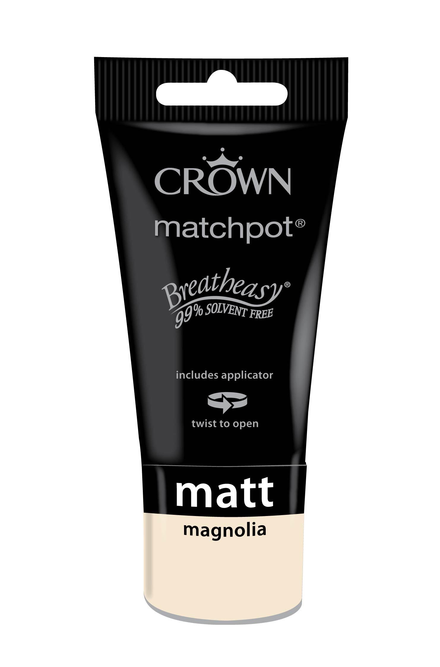 Crown Matt Emulsion Magnolia 40Ml