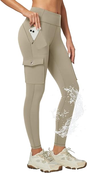 Ewedoos High Waist Yoga Pants with Pockets