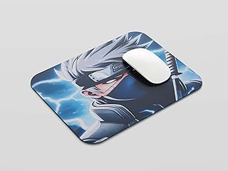 Cute Cartoon Mouse Pad - Kakashi Hatake Design - Perfect for Your Office or Gift