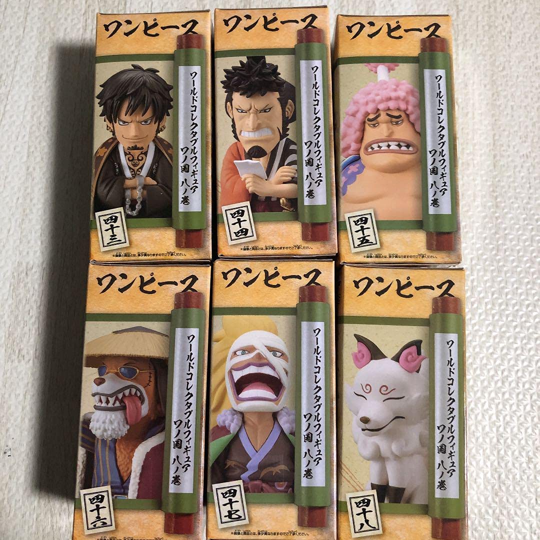 ★ワンピース コレクタブル ワノ国8 全6種セット★ Amazon.co.jp: ワンピース ワールドコレクタブルフィギュア ワノ国 8