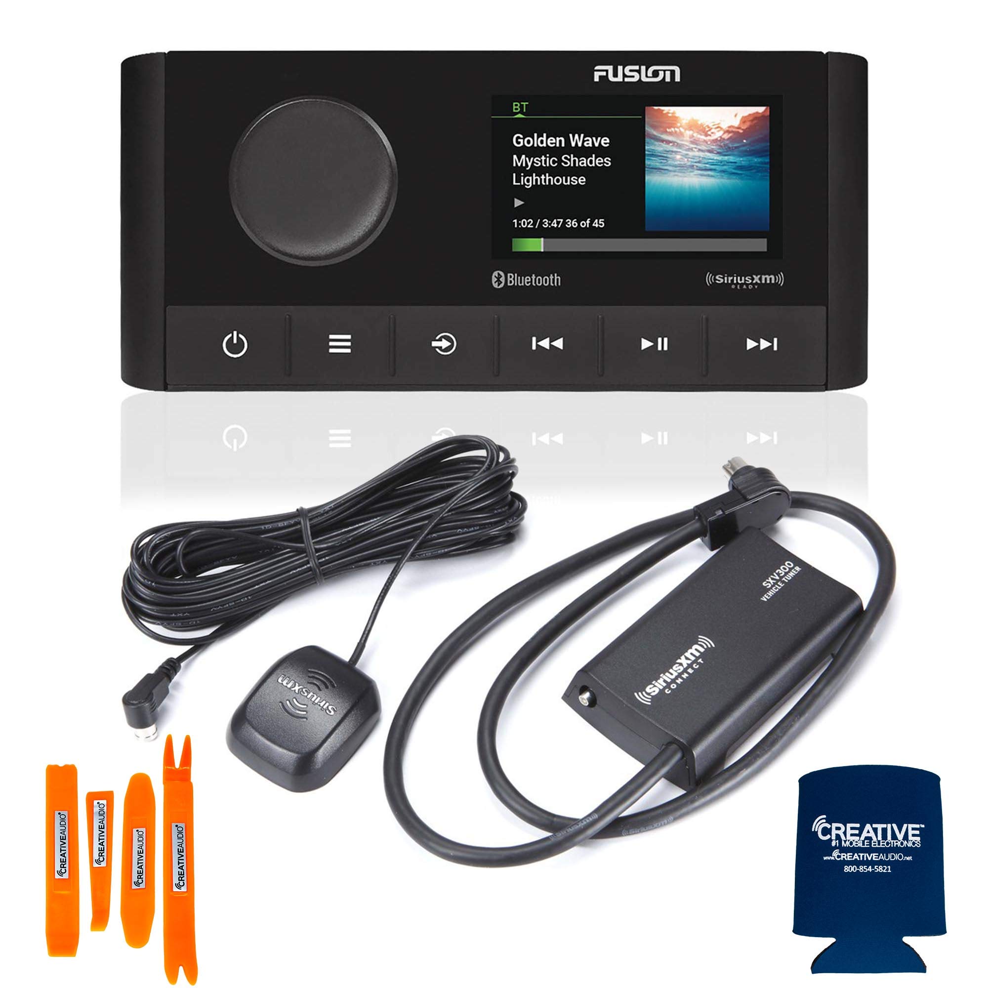 Fusion MS-RA210, with SXV300V1 Sirius XM Tuner