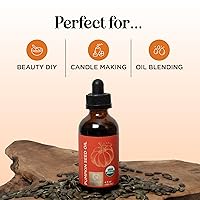 Vista 5 de Aceite de semilla de calabaza certificado orgánico – Aceite de semilla de calabaza orgánico 100% puro para el cabello y aceite facial