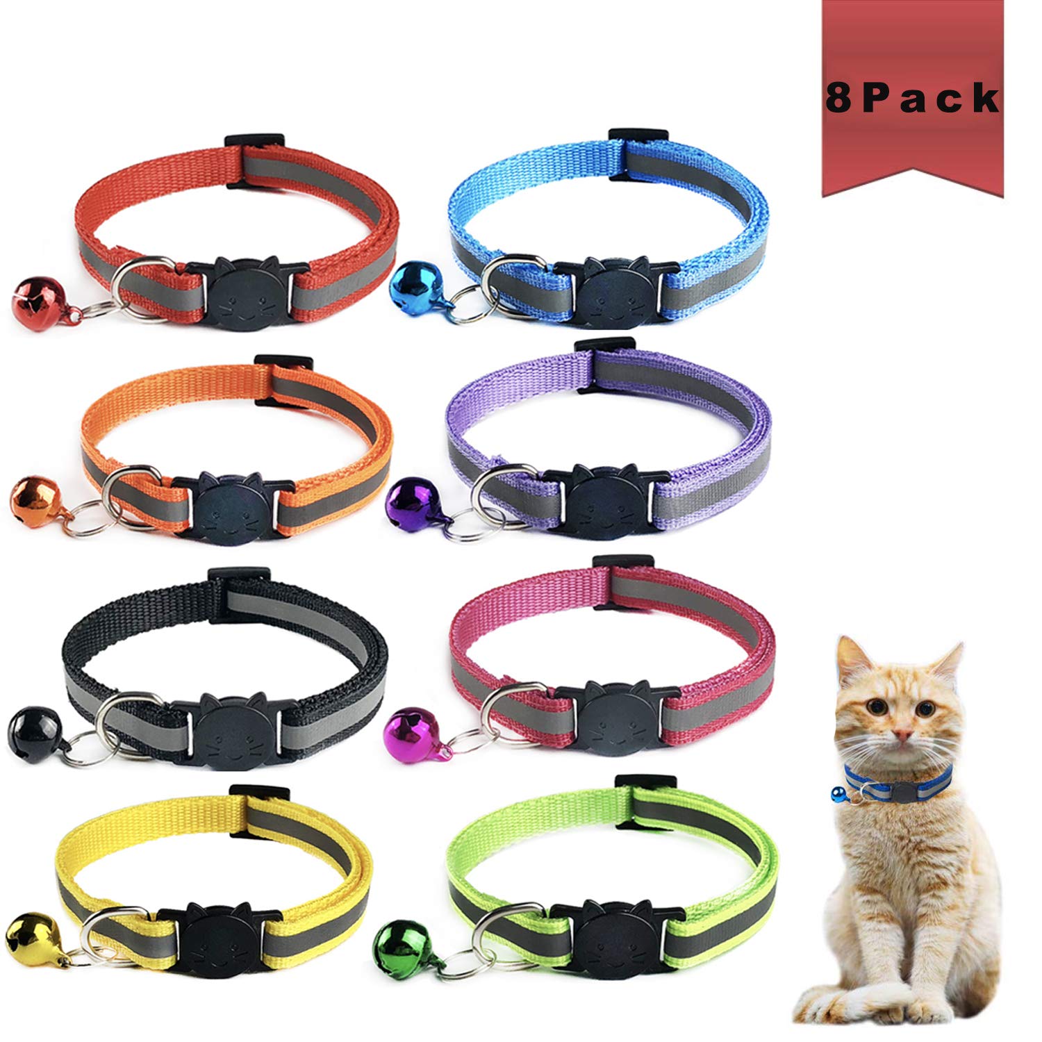 quick release cat collars