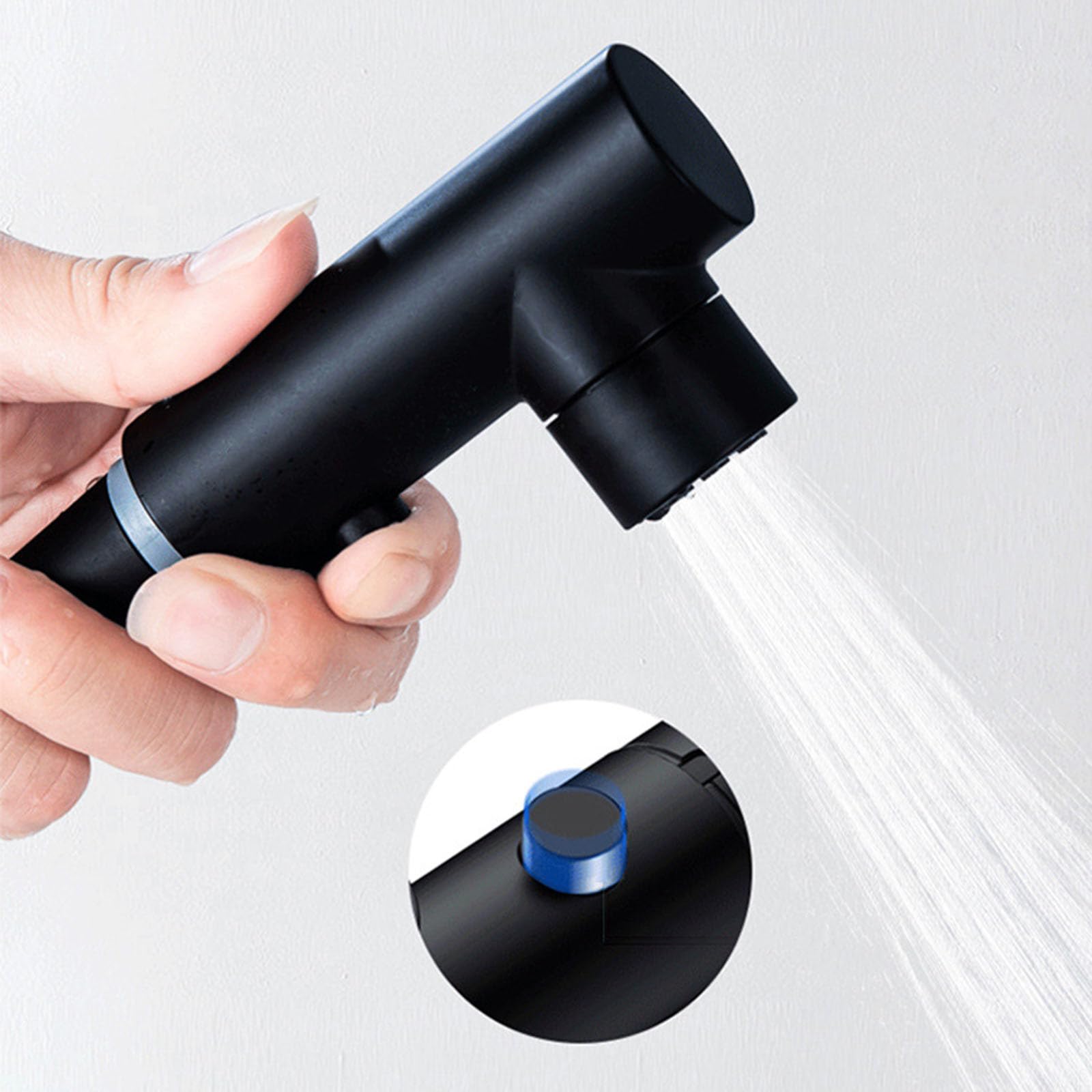 Miscelatore Lavabo Bagno 3 Fori Rubinetto con Doccetta Estraibile 2 Modalità Miscelatore Acqua Calda Fredda,cromato