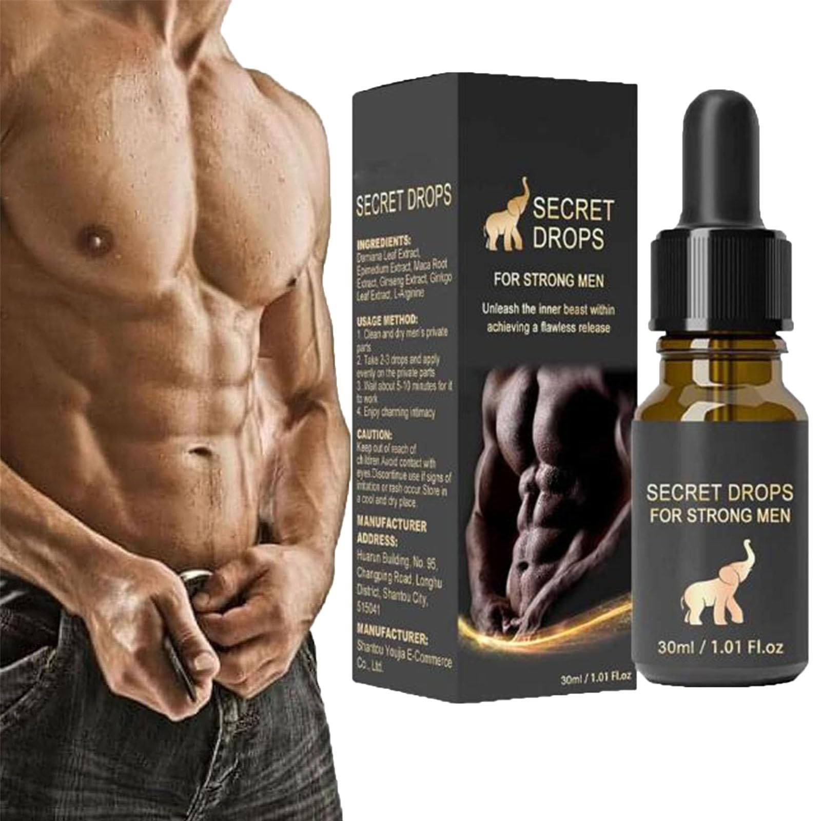 GoniomeSecret Drop,Aafq Secret Drops for Strong Men, Secret Happy Drops,Pleasure Peak Oral Drops,Enhancing Sensitivity & Pleasur Boost Energy Levels (1 PCS)