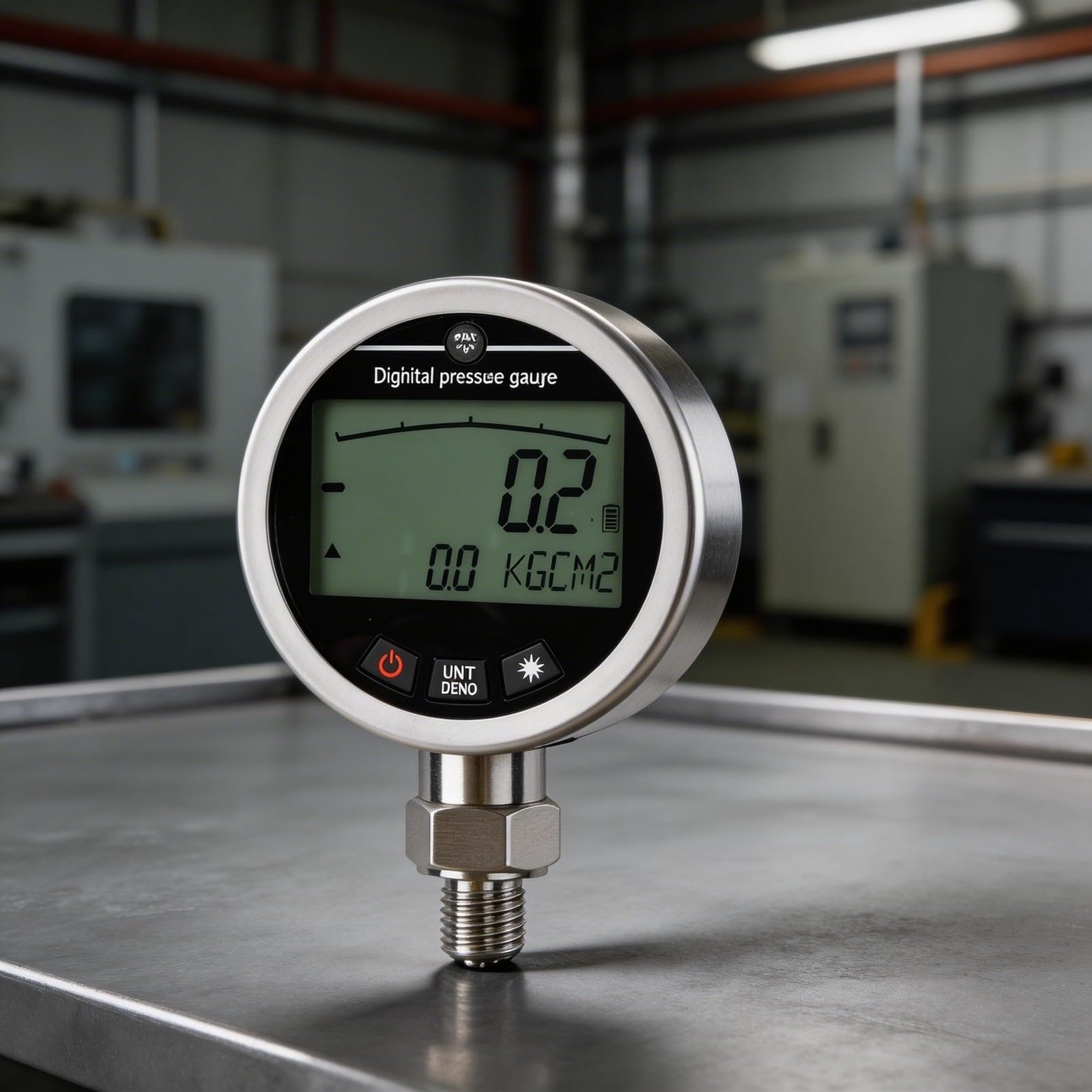 KiraKira Medidor de presión digital G14 rosca 0-60MPa para pantalla LCD retroiluminada de rango para sistemas hidráulicos de agua y aire (0-60MPa)