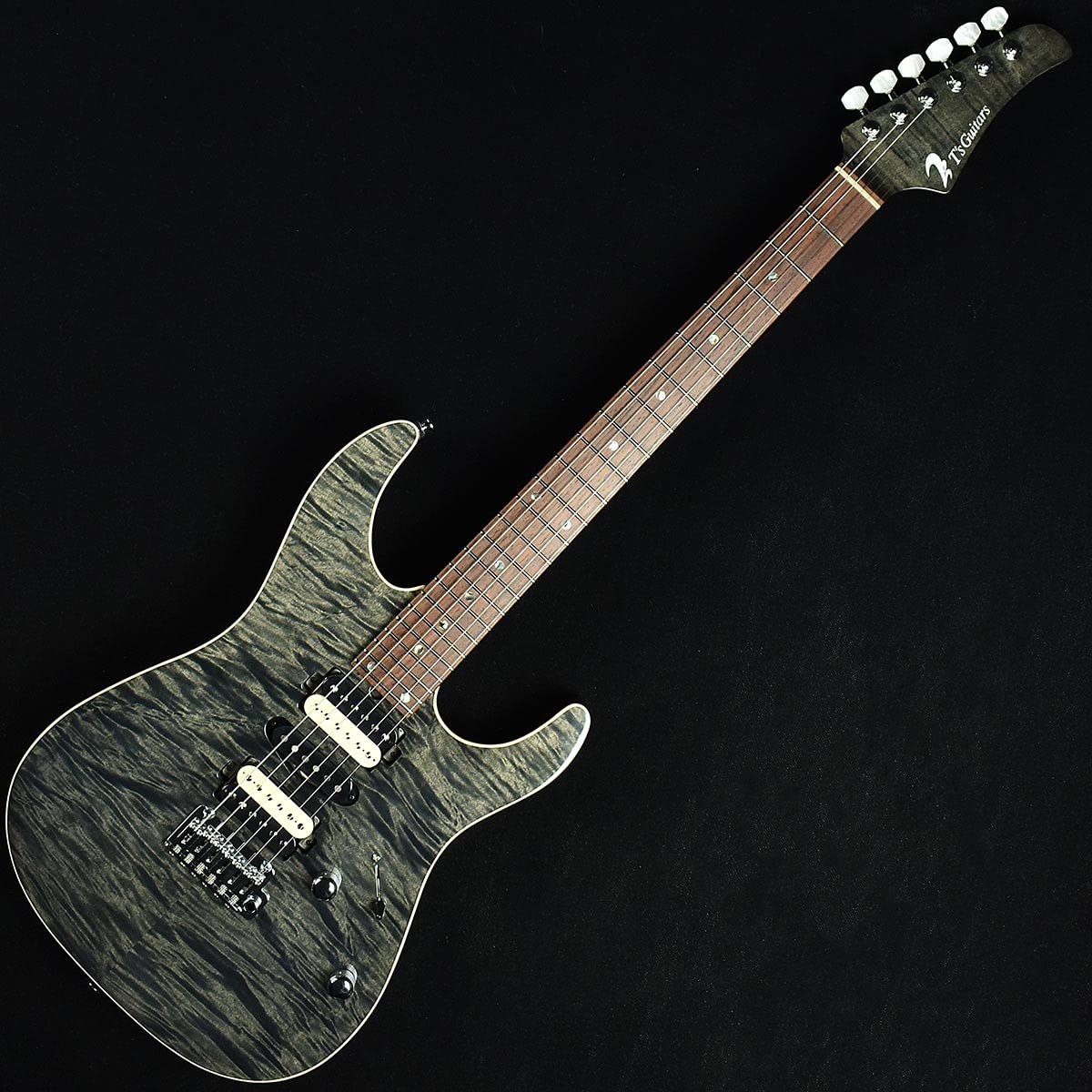 Amazon | T's Guitars DST-Pro24 Mahogany Limited Charcoal S/N