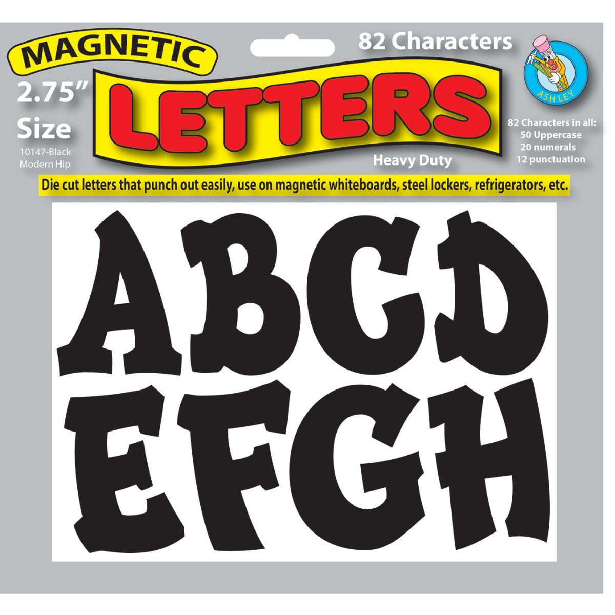 Magnetic Letters Red 2.75"
