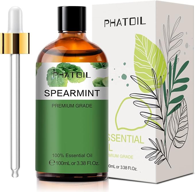 PHATOIL Spearmint Essential Oil 100ML, Pure Premium Grade Spearmint