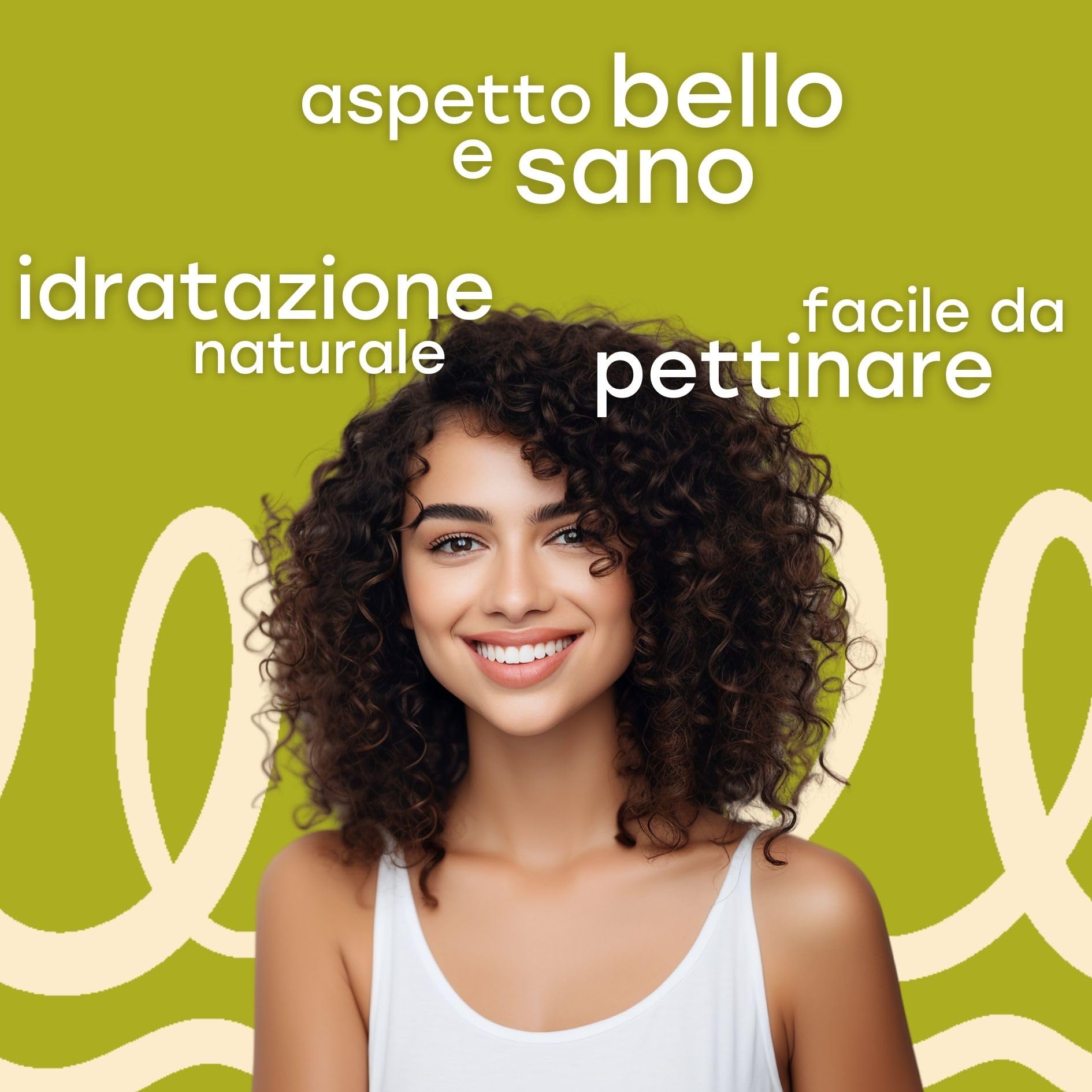 TWISTY Locken Set: Lockencreme Curl Cream, Lockenshampoo & Humektant Conditioner - Curls Styling & Curly Hair Products, Locken Pflege für Naturlocken