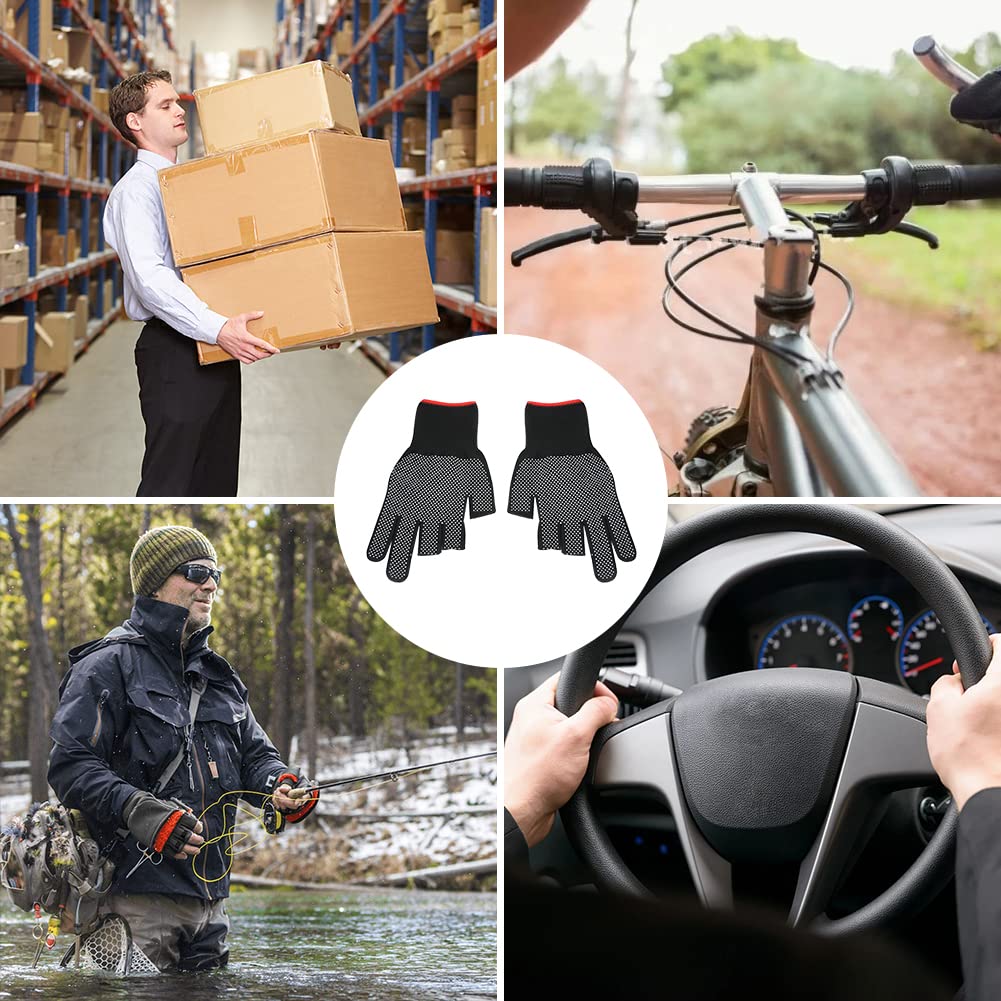 Seminismar - Guante de pesca, guantes de caza, guantes para pesca, guante de pesca para pesca al aire libre maneja en seguridad antideslizantes, corte de dedo antideslizante, transpirable, pesca, caza