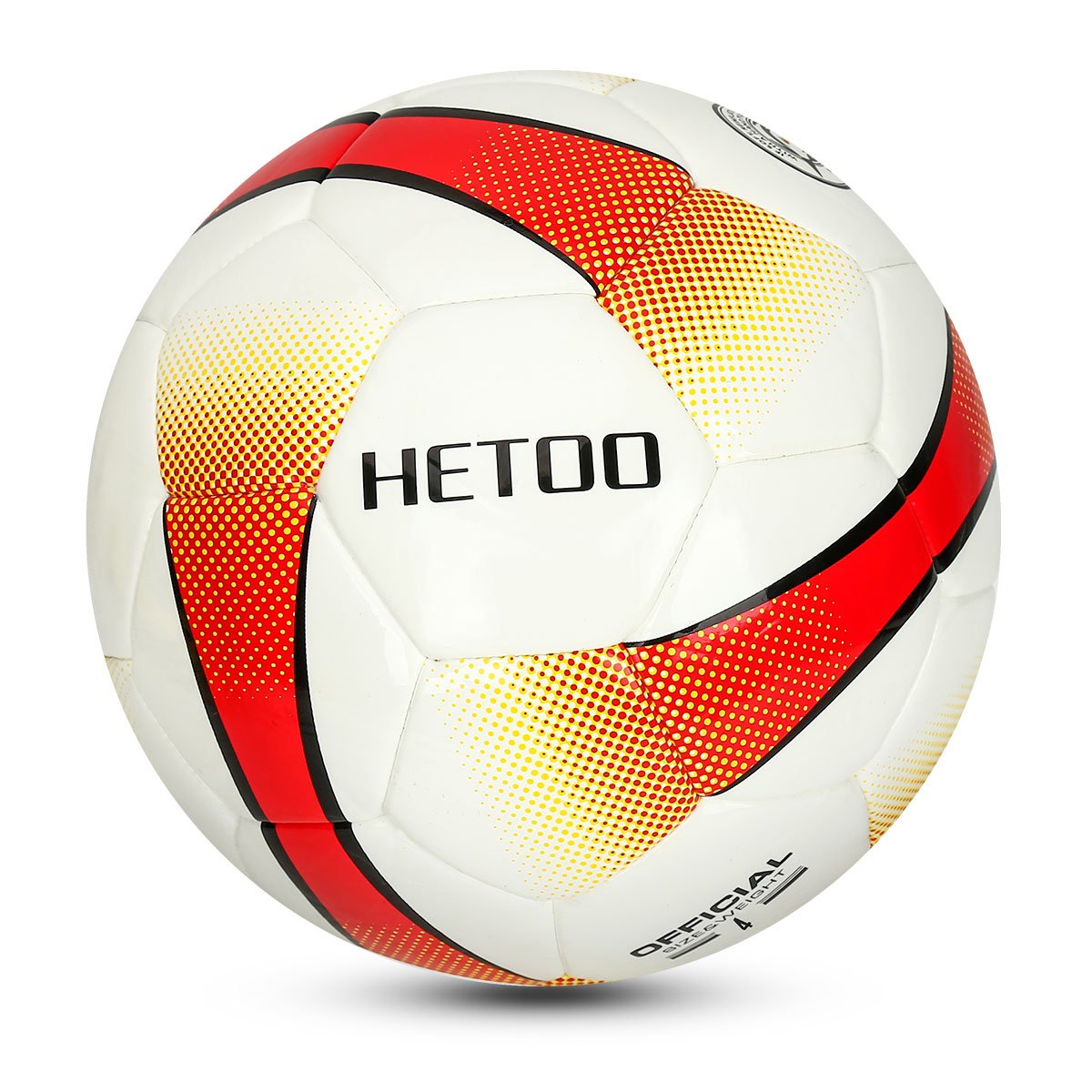 HETOO Waterproof Soccer Ball, Most Reasonable Construction Technology Football for Adult and Kids, Best Outdoor Sports Practice Soccer Ball-Size 5 4 3