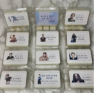 Smells Like Chris Evans Wax Melts And Candles | Pop Culture Gifts | Celebrity Candles | Vegan Candles| Funny Novelty Pop Culture Gift | Celebrity Candle (70g melt)