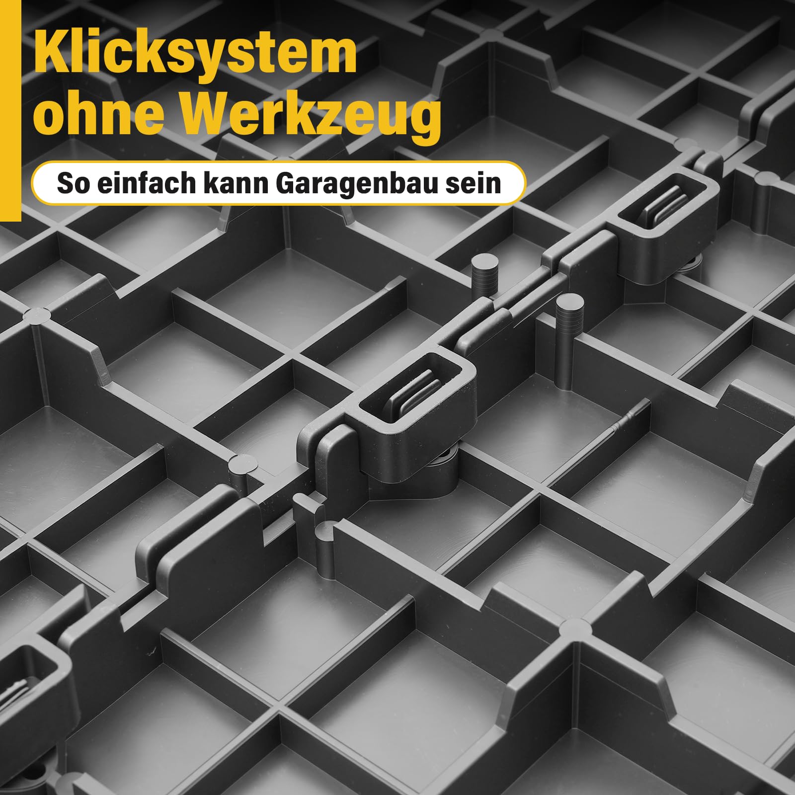 jxgzyy Zestaw 30 okuć podłogowych garażowych – 40 x 40 x 18 mm, standard przemysłowy, antypoślizgowa dwustronna struktura, do garażu, piwnicy, warsztatu, kolor szary