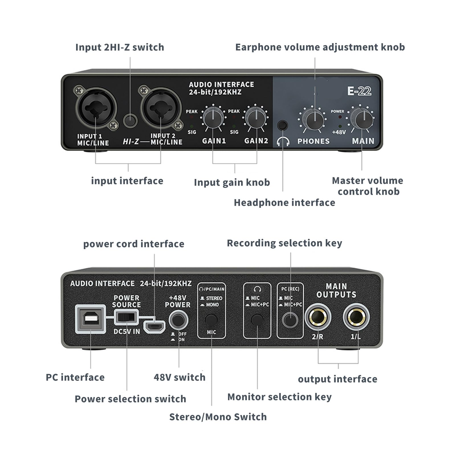 Microfono per computer, scheda audio Plug and Play Operate, compatibile con sistemi Windows, per riunioni online trasparenti