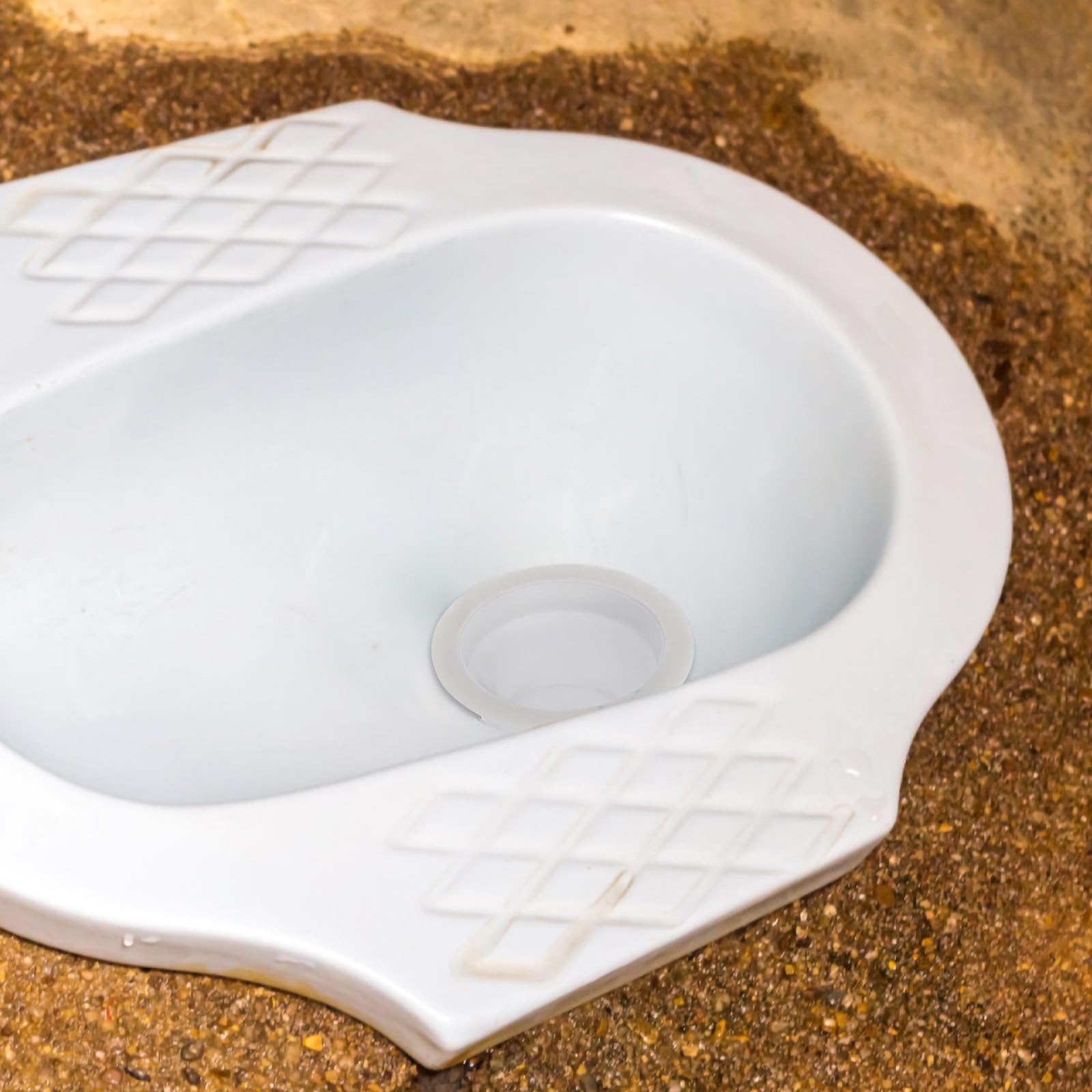 Profumatore Wc 2pezzi per Squat Toilets in Gomma, Facile Installazione e Design Userfriendly per Eliminare Odore Fogna Bagno e Garantire Freschezza nel Bathroom