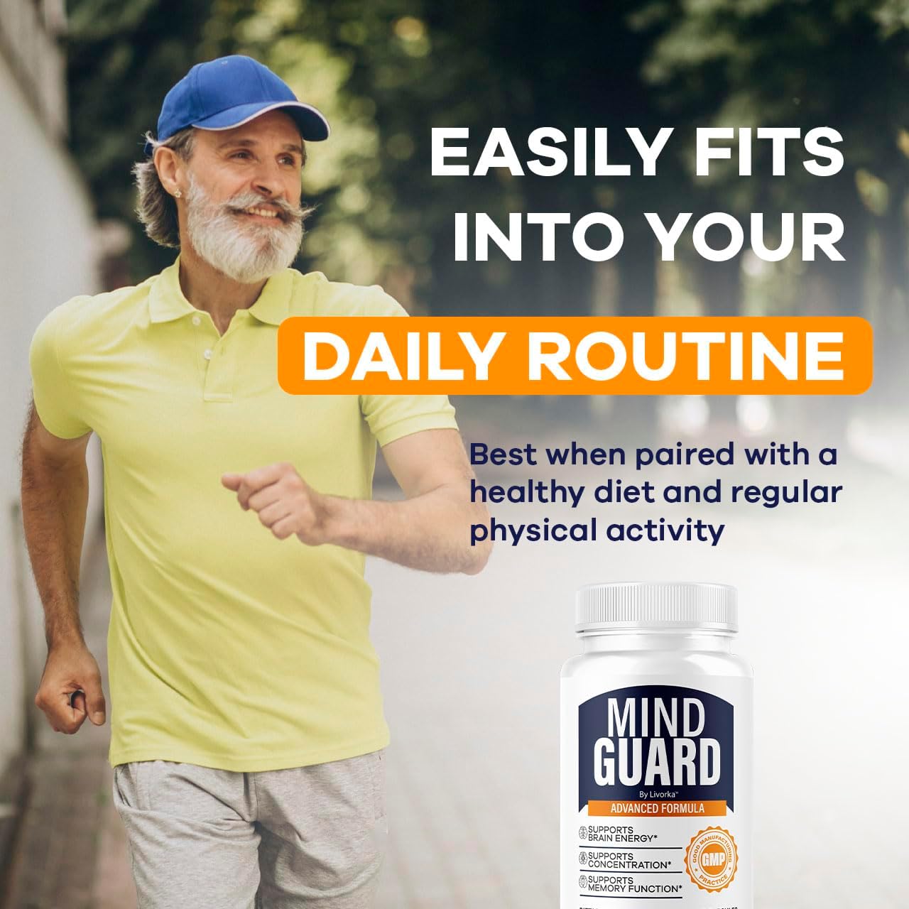 (3 Pack) Mind Guard Brain Supplement - Official MindGuard Advanced Brain & Memory Support Capsules, Natural Mind Guard Supplement Maximum Strength Overall Health & Wellness, 180 Capsules for 3 Months - Image 6