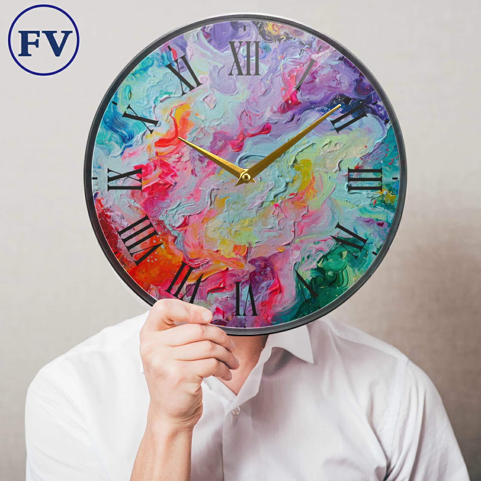 Orologio Da Parete Silenzioso A Forma Di Farfalla – 24 Cm, Acrilico, Decorazione Per Cameretta, Cucina, Ufficio - 4