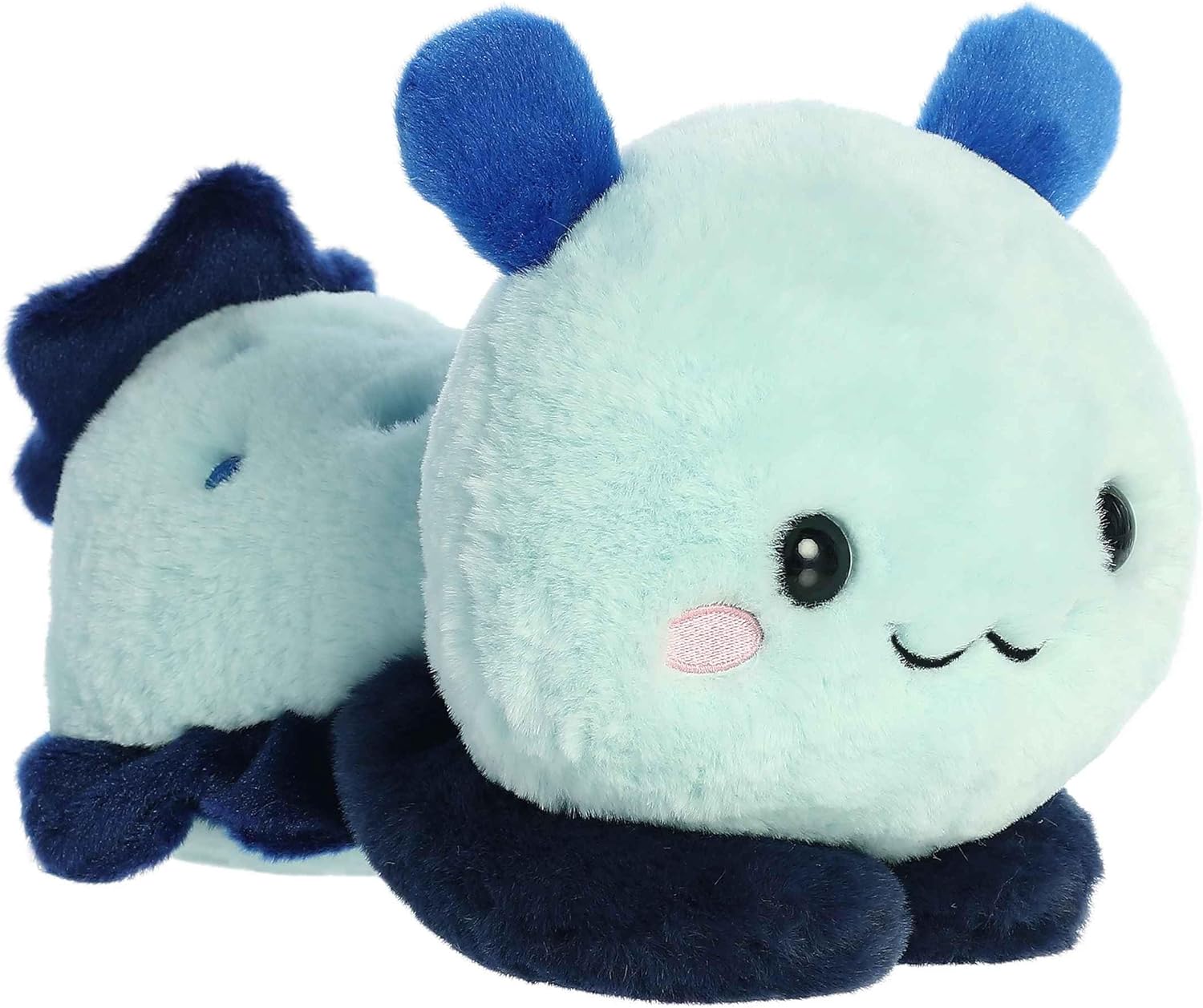 Aurora® Playful Too Cute™ Seela Sea Slug™ Stuffed Animal - Adorable Characters for Imaginative Play - Perfect for Birthdays, Adults and Kids All Ages - Blue 9 Inches