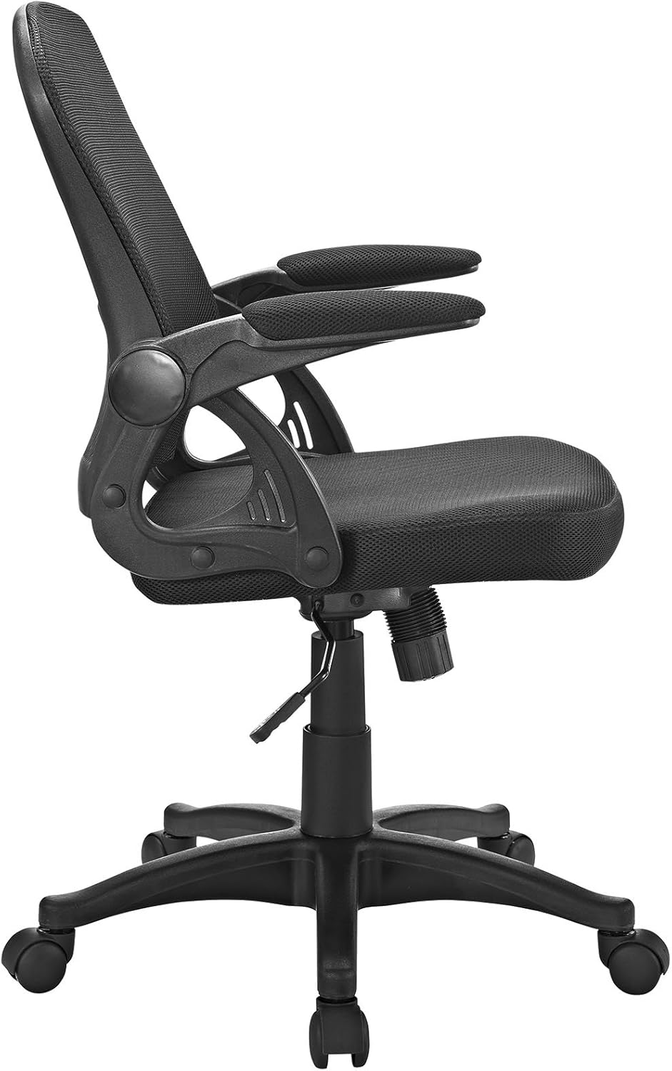 Advance Black Mesh Swivel Office Chair with Adjustable Arms