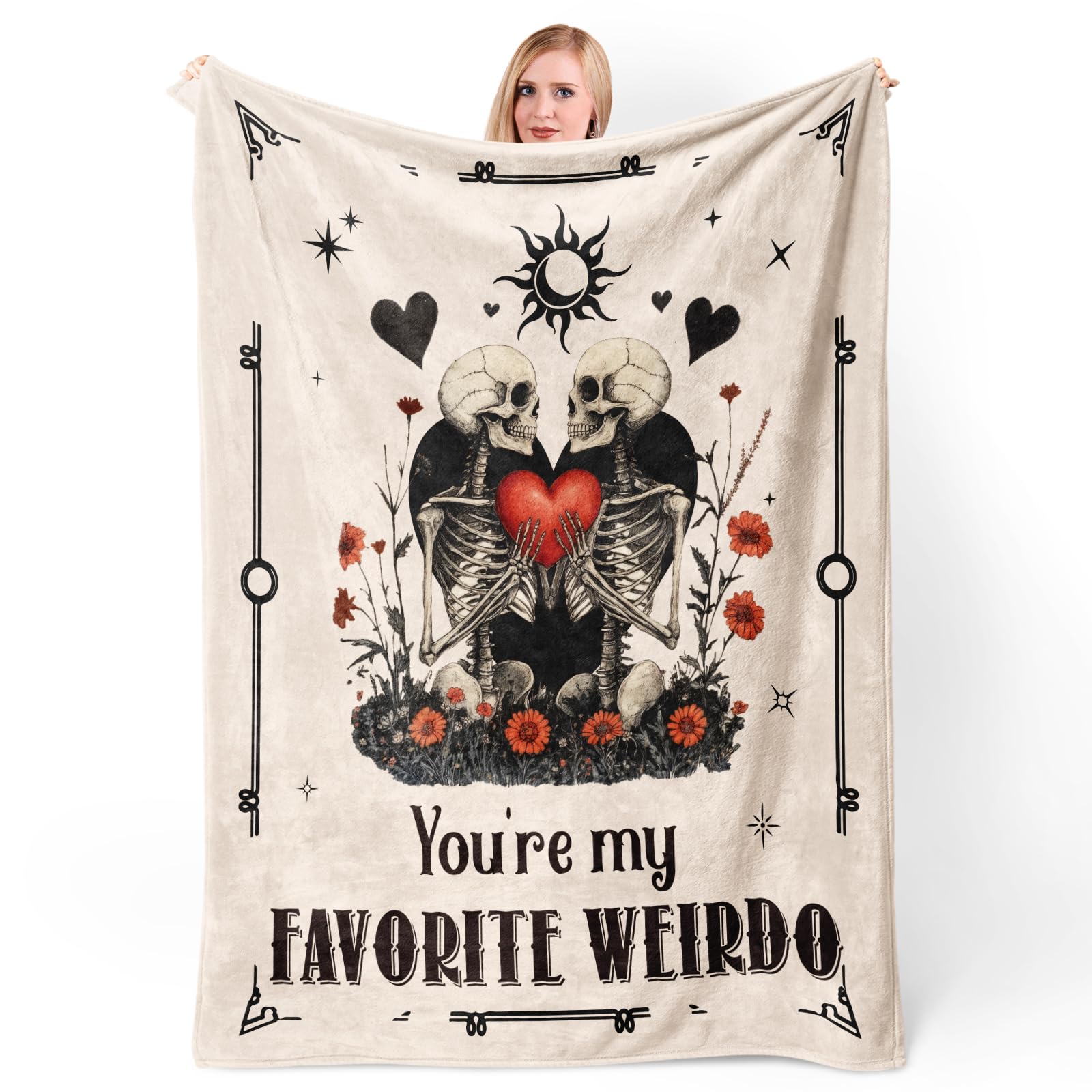 PRSTENLY I Love You Gifts for Him Her, Anniversary Blanket, Birthday Gifts for Boyfriend Girlfriend, Engagement, Wedding Gifts for Couple, Wife, Husband, 50"X60" — image 1