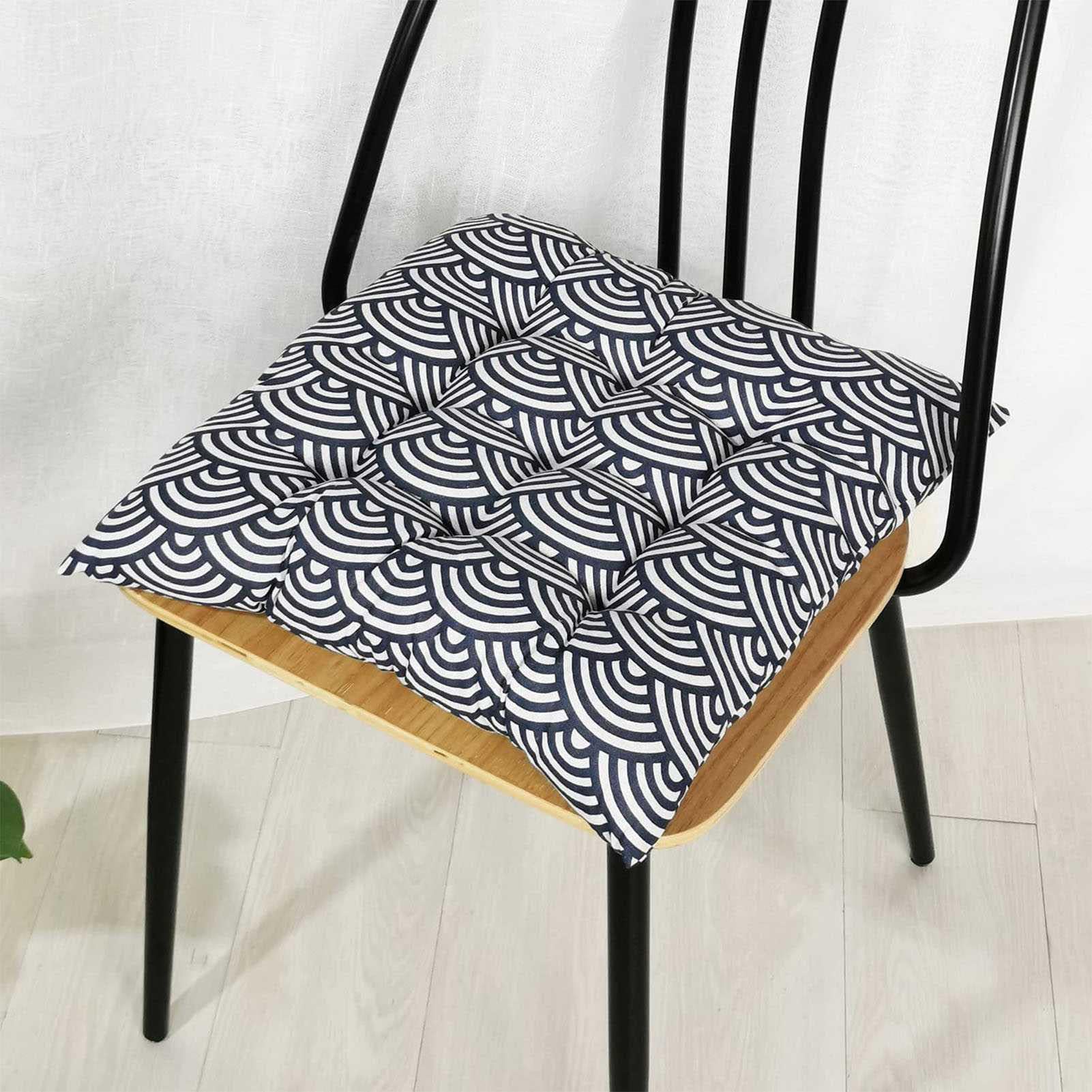 Dickes Baumwoll-Lesekissen, bequemes und Yoga-Kissen, Midi- und verdicktes Sitzkissen für Esszimmer, Küche, Terrasse, Sofa, perfekt für Entspannung